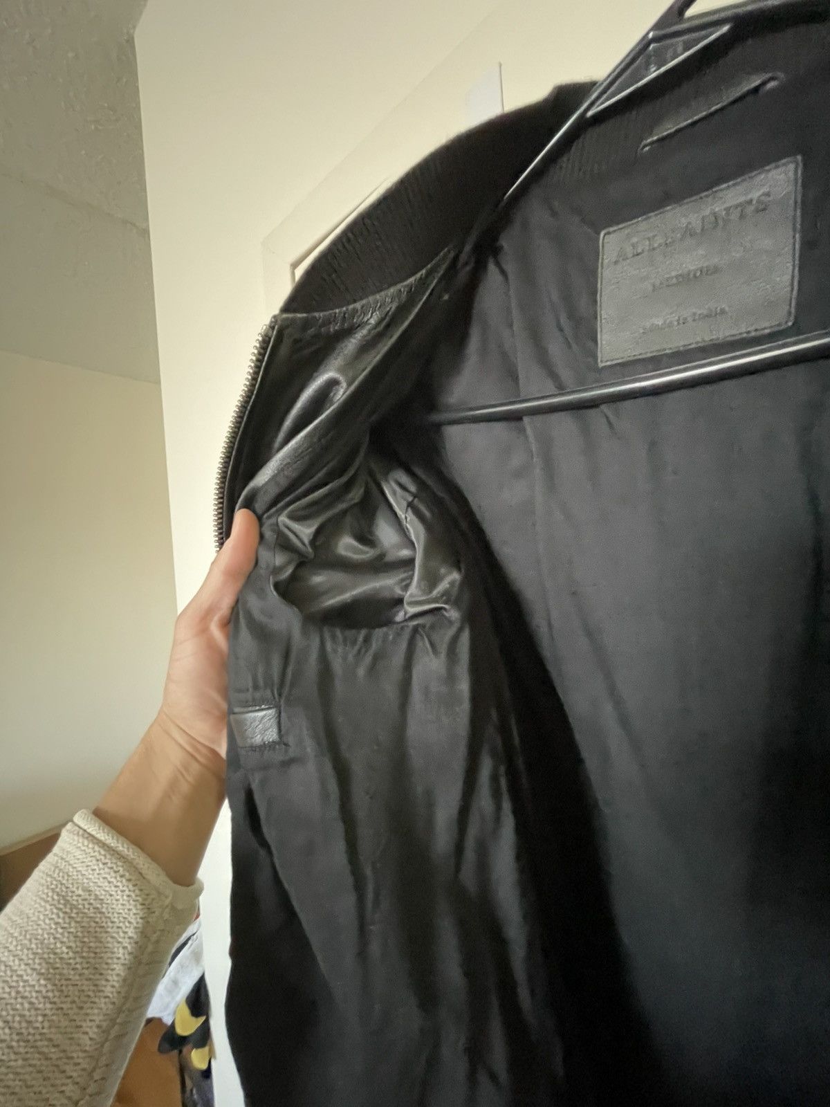 Allsaints Allsaints leather bomber jacket Size US M / EU 48-50 / 2 - 3 Thumbnail