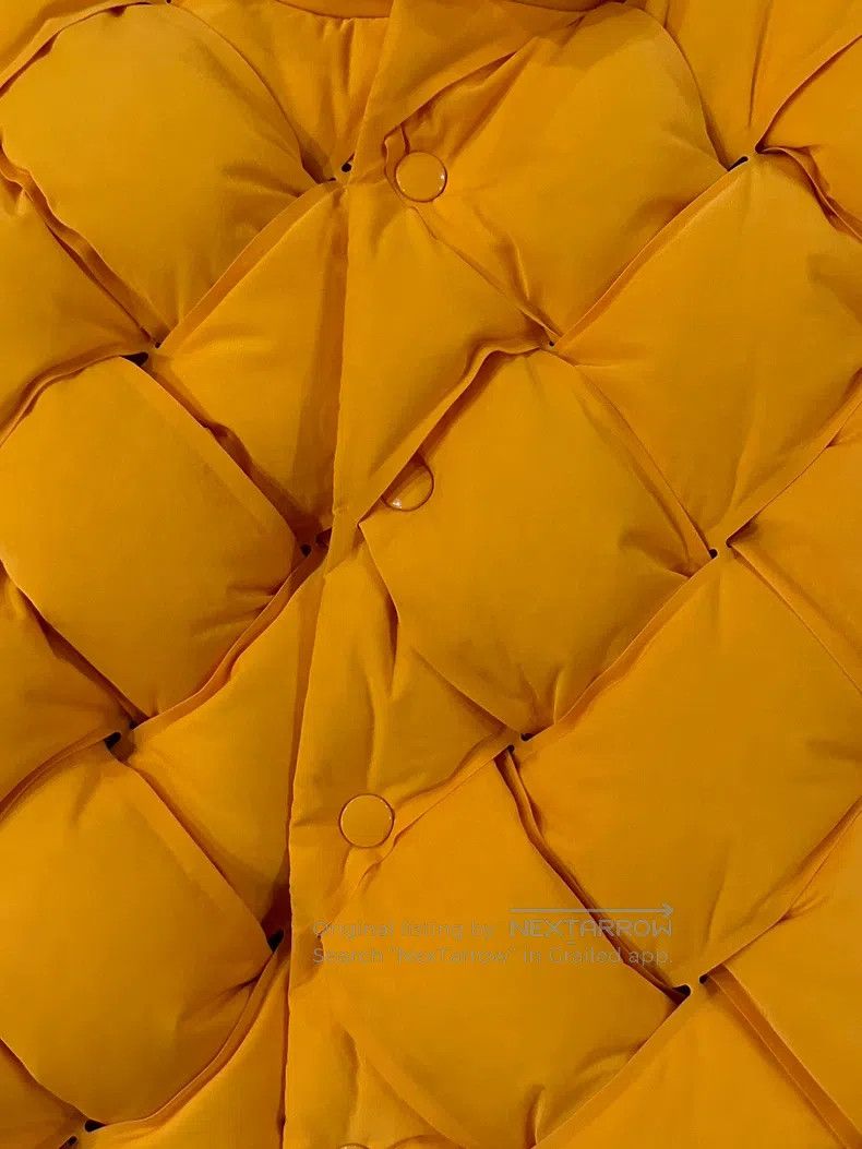 Bottega Veneta Bottega Veneta Orange Yellow Down Vest Size US M / EU 48-50 / 2 - 3 Thumbnail