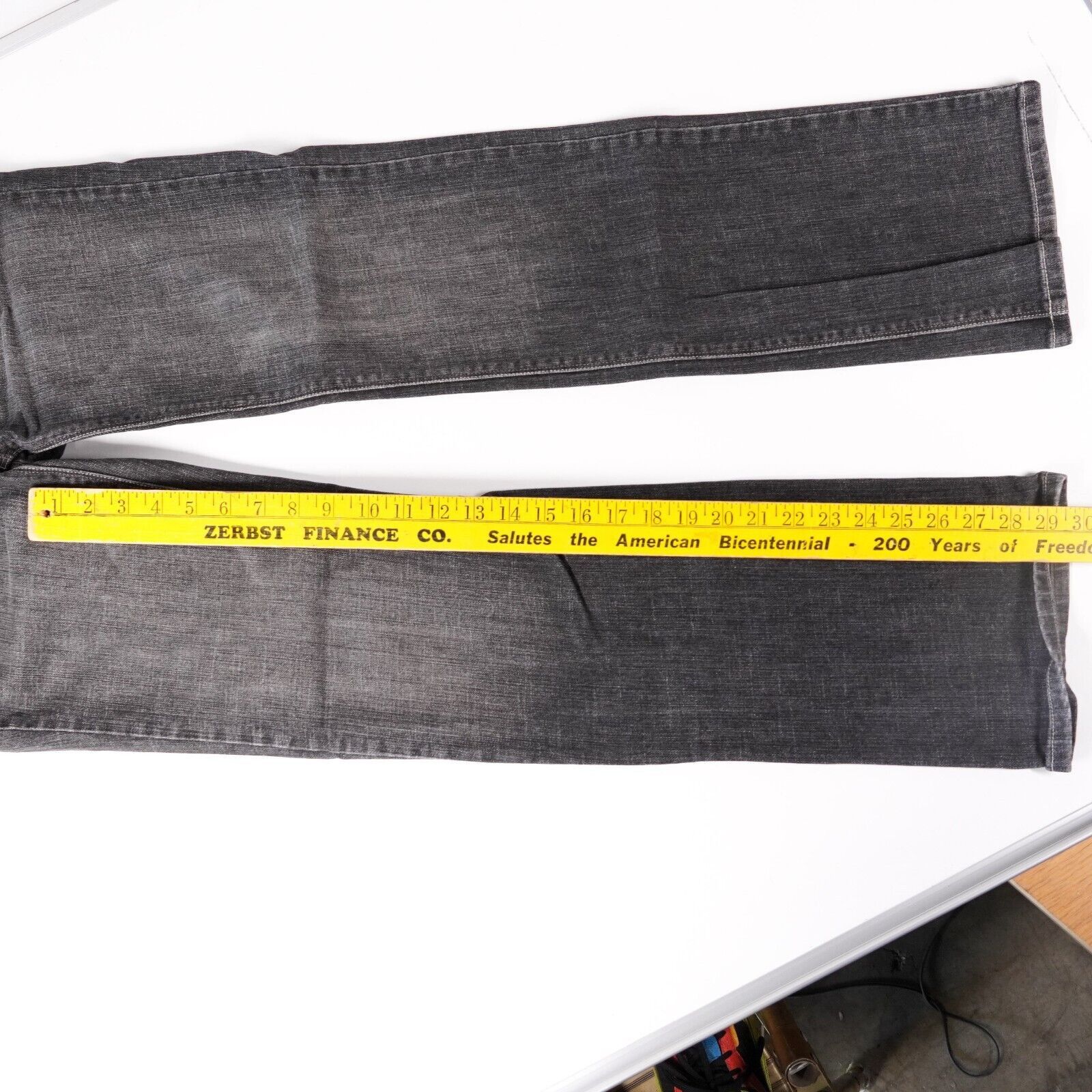 White House Black Market White House Black Market Wash Denim Trouser Jeans Pants S4 Size 27" / US 4 / IT 40 - 3 Thumbnail