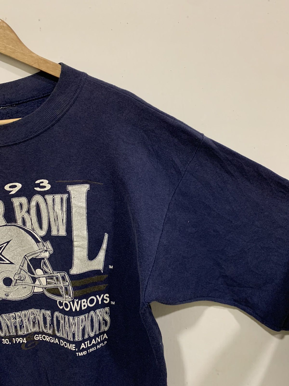 NFL Vintage 1993 Super Bowl NFL Sweatshirt Size US XL / EU 56 / 4 - 7 Thumbnail