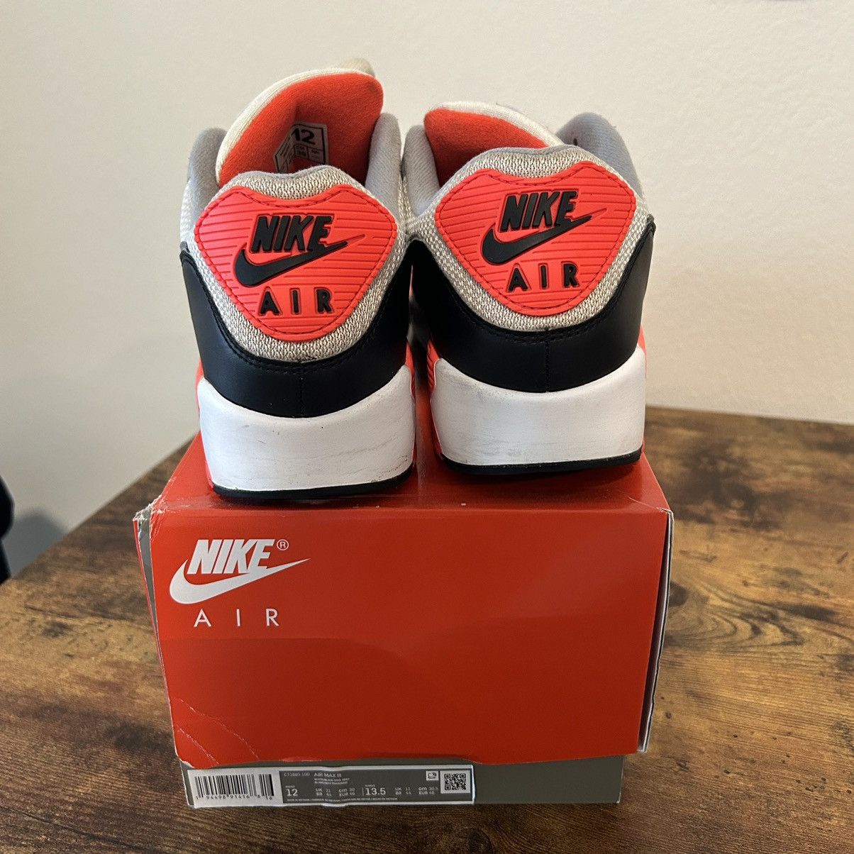 Nike Nike air max 90 Infrared OG Size US 12 / EU 45 - 4 Thumbnail