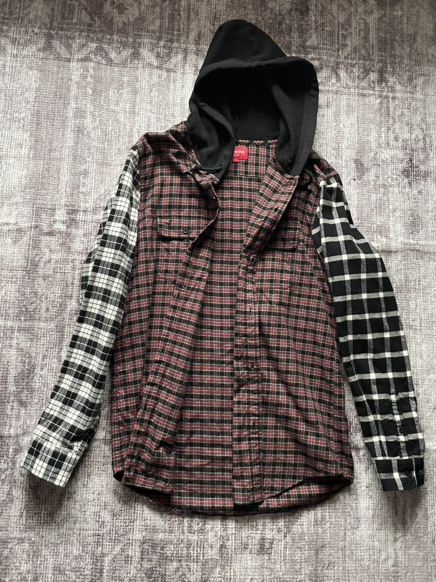 Supreme Supreme SS14 Hooded Flannel Shirt Size US L / EU 52-54 / 3 - 11 Thumbnail