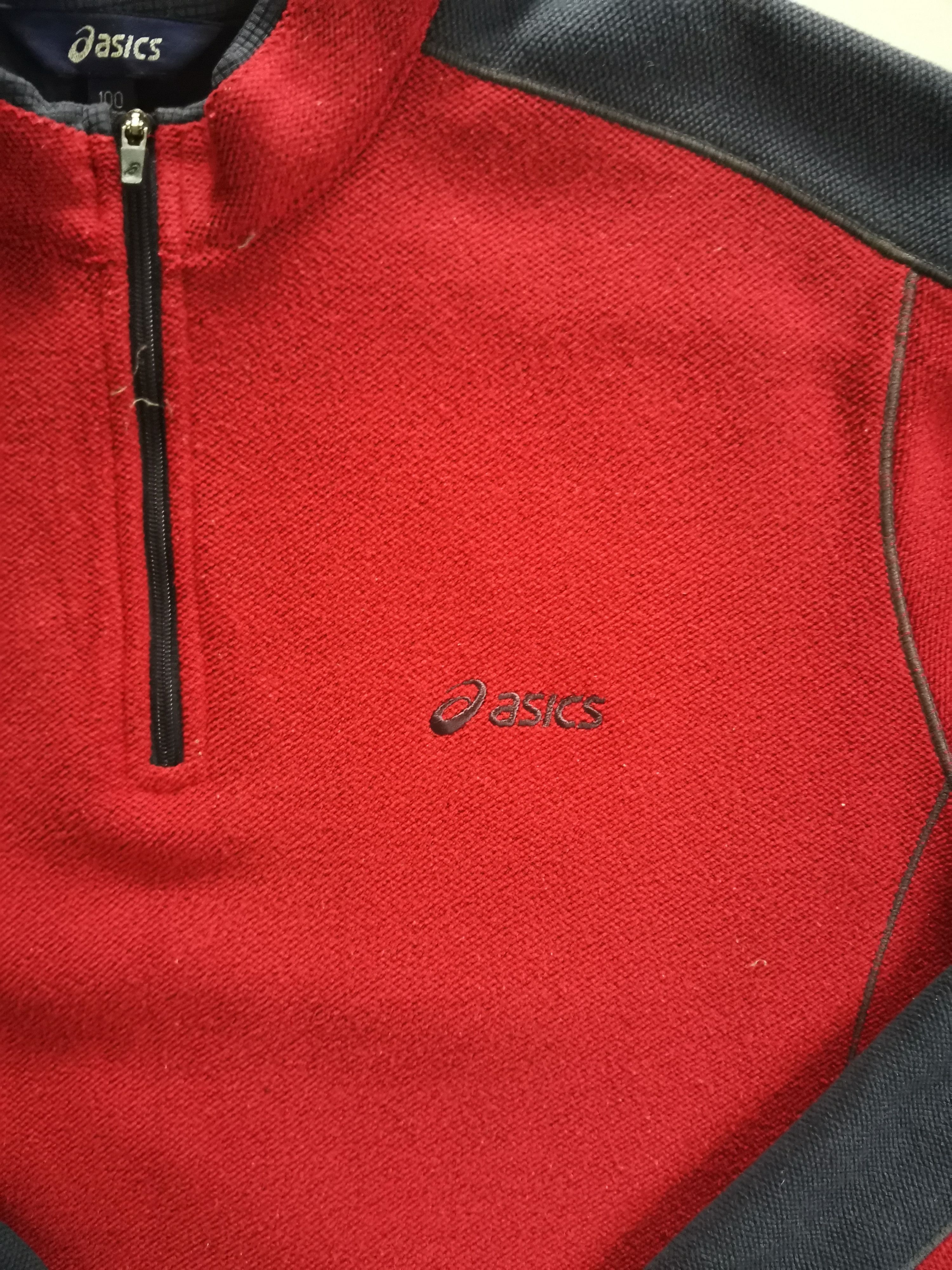 Asics × Designer Vintage Asics Long Sleeve T-Shirts Size US L / EU 52-54 / 3 - 3 Thumbnail