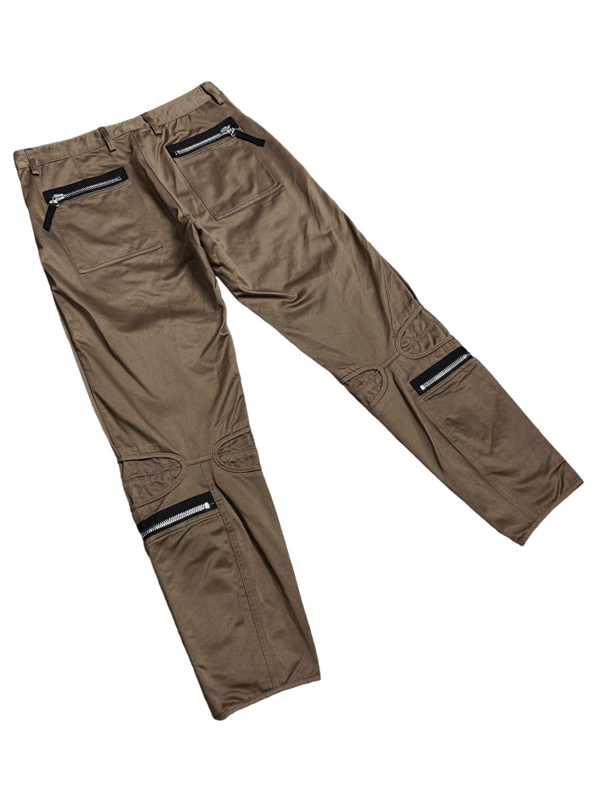 Dries Van Noten Dries Van Noten Multi-Zip Cotton Pants - Rare Archive Size US 28 / EU 44 - 6 Thumbnail