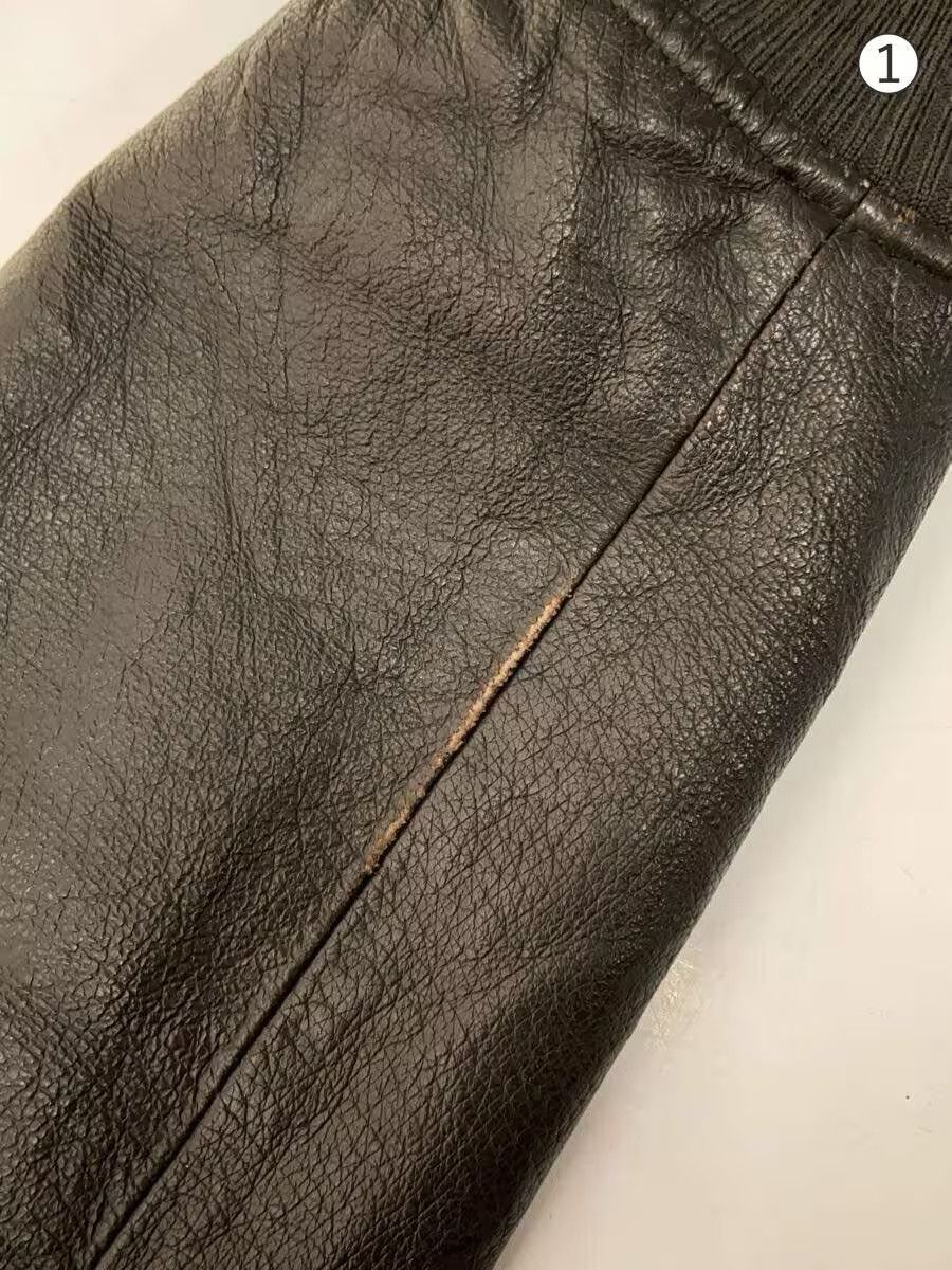 Hysteric Glamour Hysteric Glamour Pigskin Leather Jacket Blouson Black Size US M / EU 48-50 / 2 - 7 Thumbnail