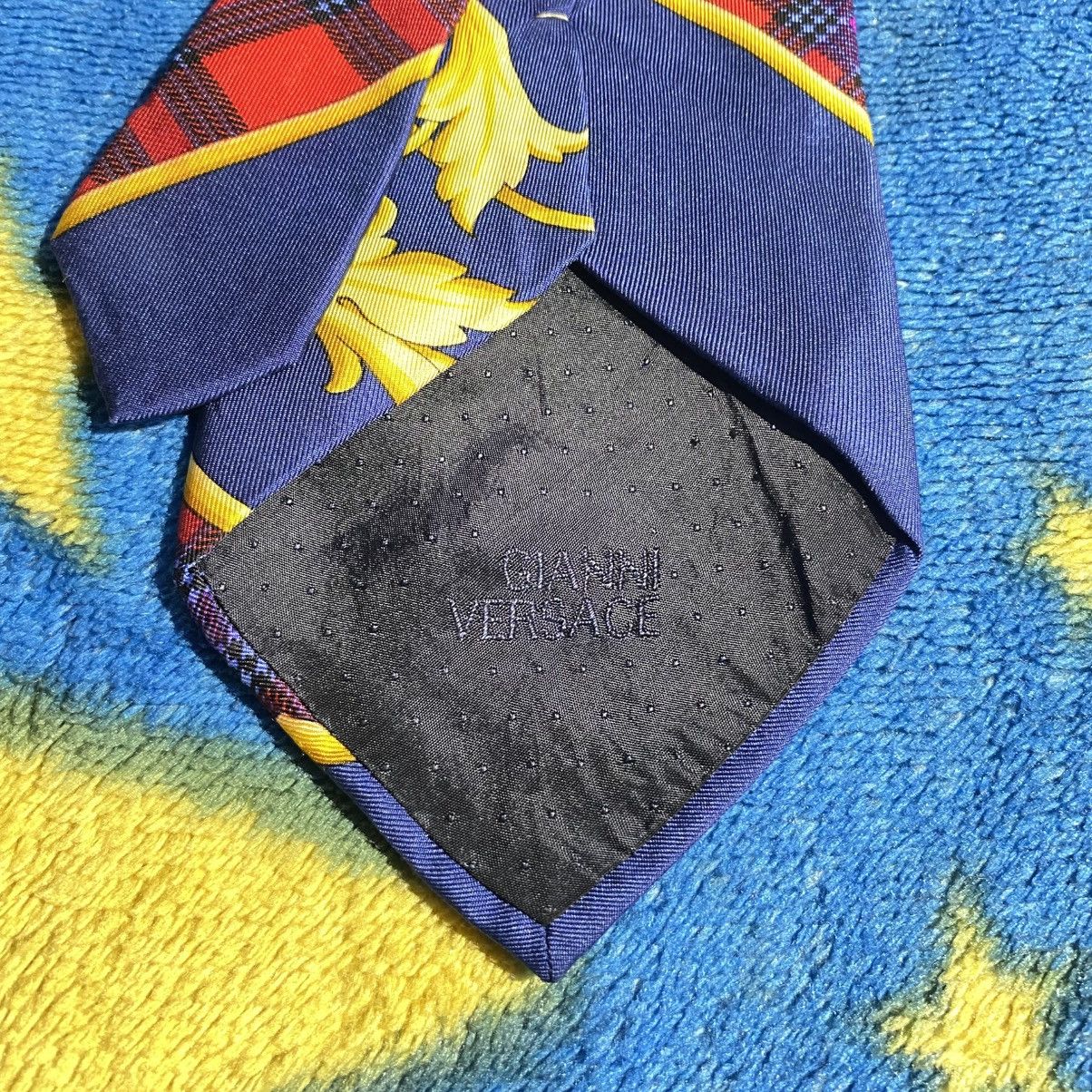 Versace Rare Versace Silk Ties Size ONE SIZE - 4 Thumbnail