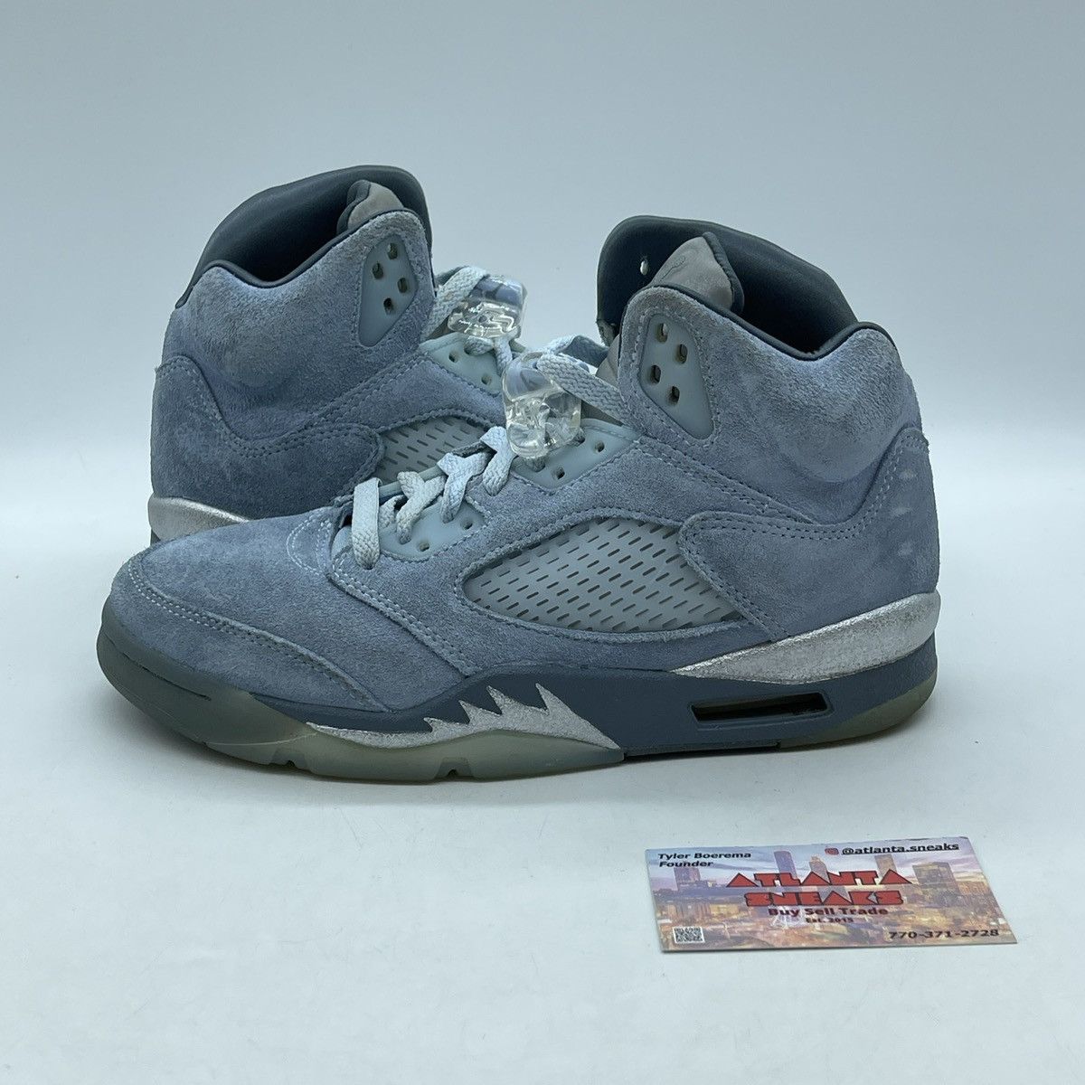 Jordan Brand Air Jordan 5 blue bird Size US 7.5 / IT 37.5 - 1 Thumbnail