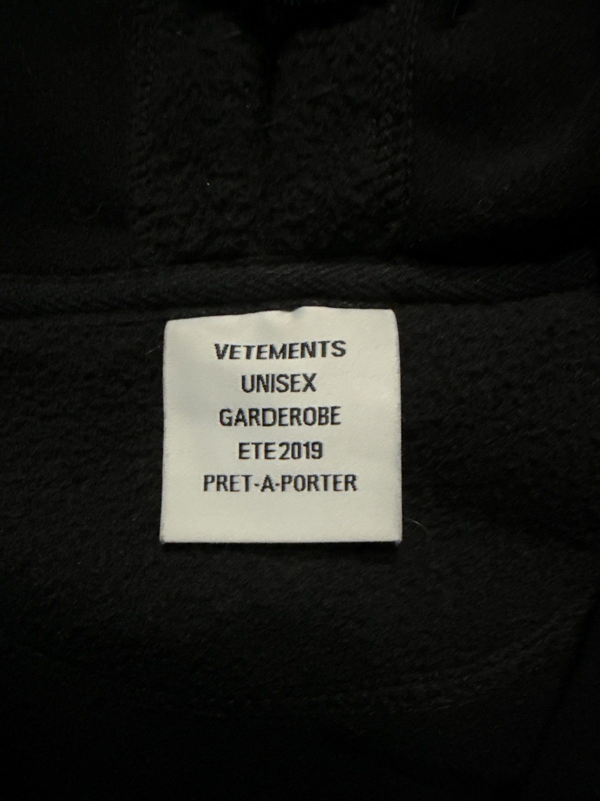 Vetements SS19 - Gimp Fleece Bullet Zip Up Hoodie Size US S / EU 44-46 / 1 - 4 Thumbnail