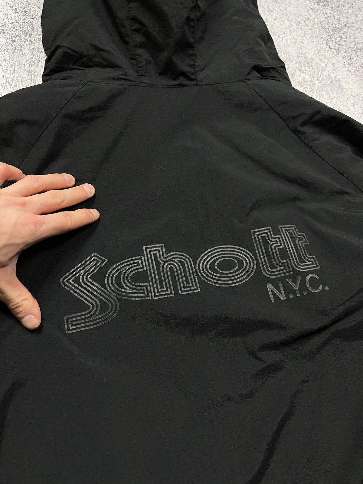 Schott × Vintage Schott Multi Zip Ventilated Technical Pullover Ninja Jacket Size US XL / EU 56 / 4 - 20 Thumbnail