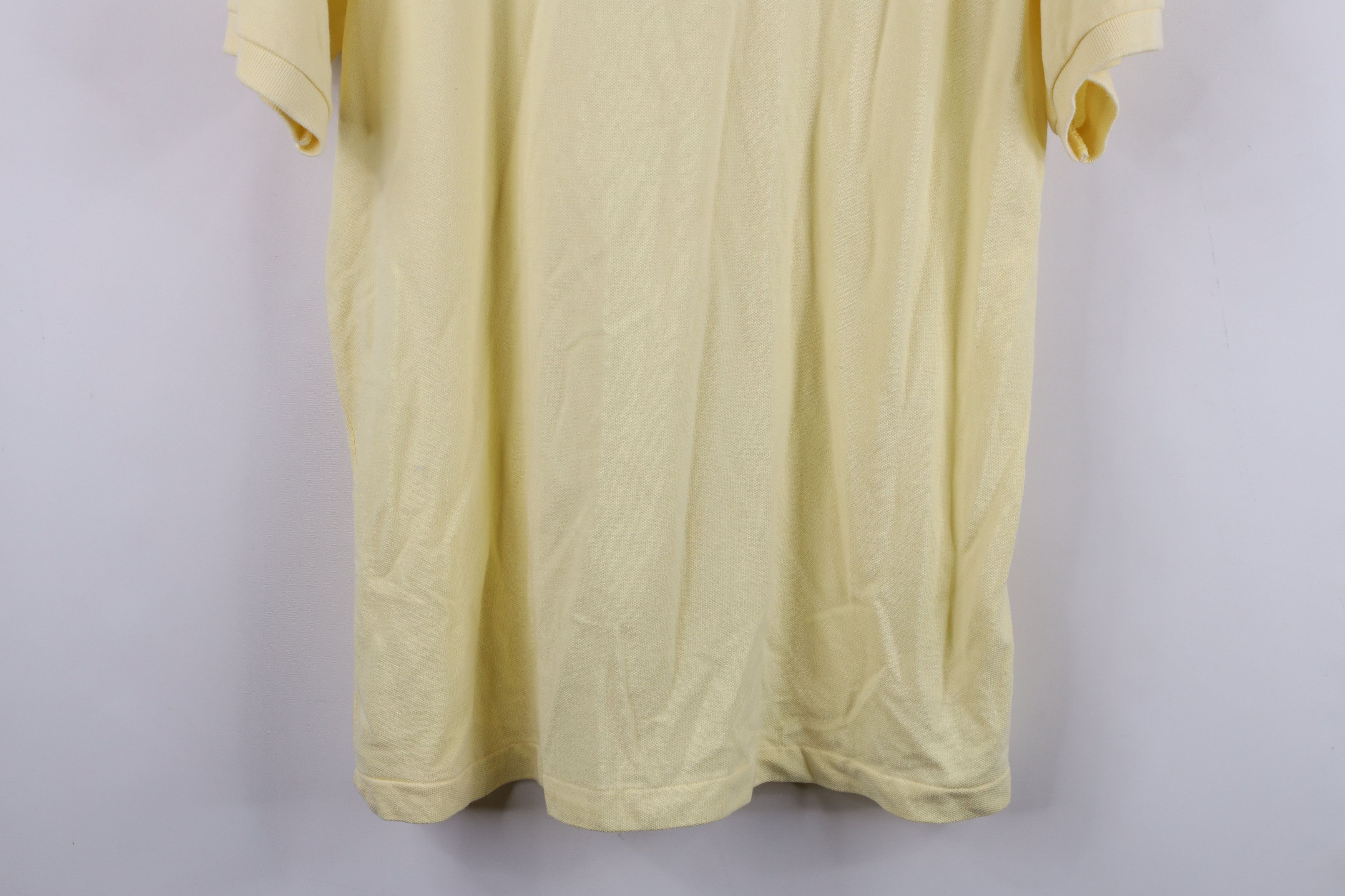 Lacoste Vintage Lacoste Faded Croc Logo Pique Cotton Golf Polo Shirt Size US XL / EU 56 / 4 - 13 Thumbnail