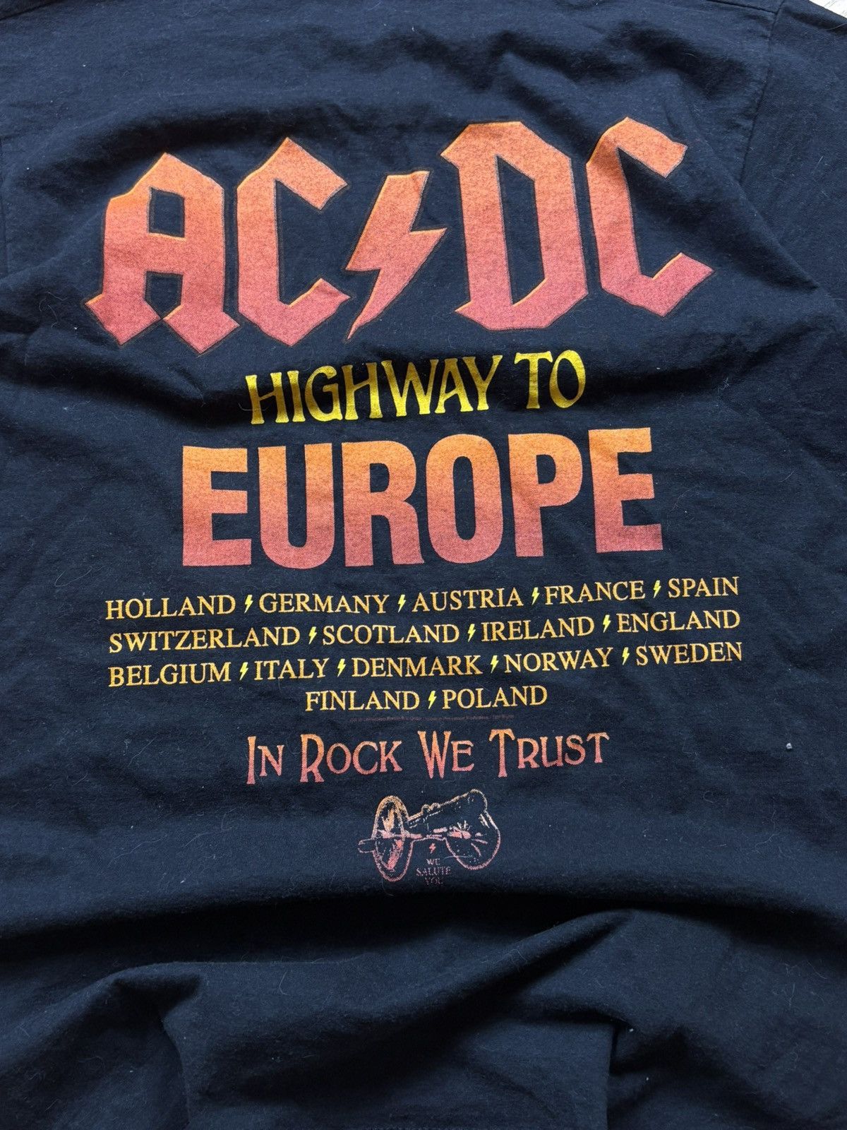 Band Tees 2010 AC/DC Vintage Reprint Highway to Hell Tour T-shirt Size US S / EU 44-46 / 1 - 6 Thumbnail