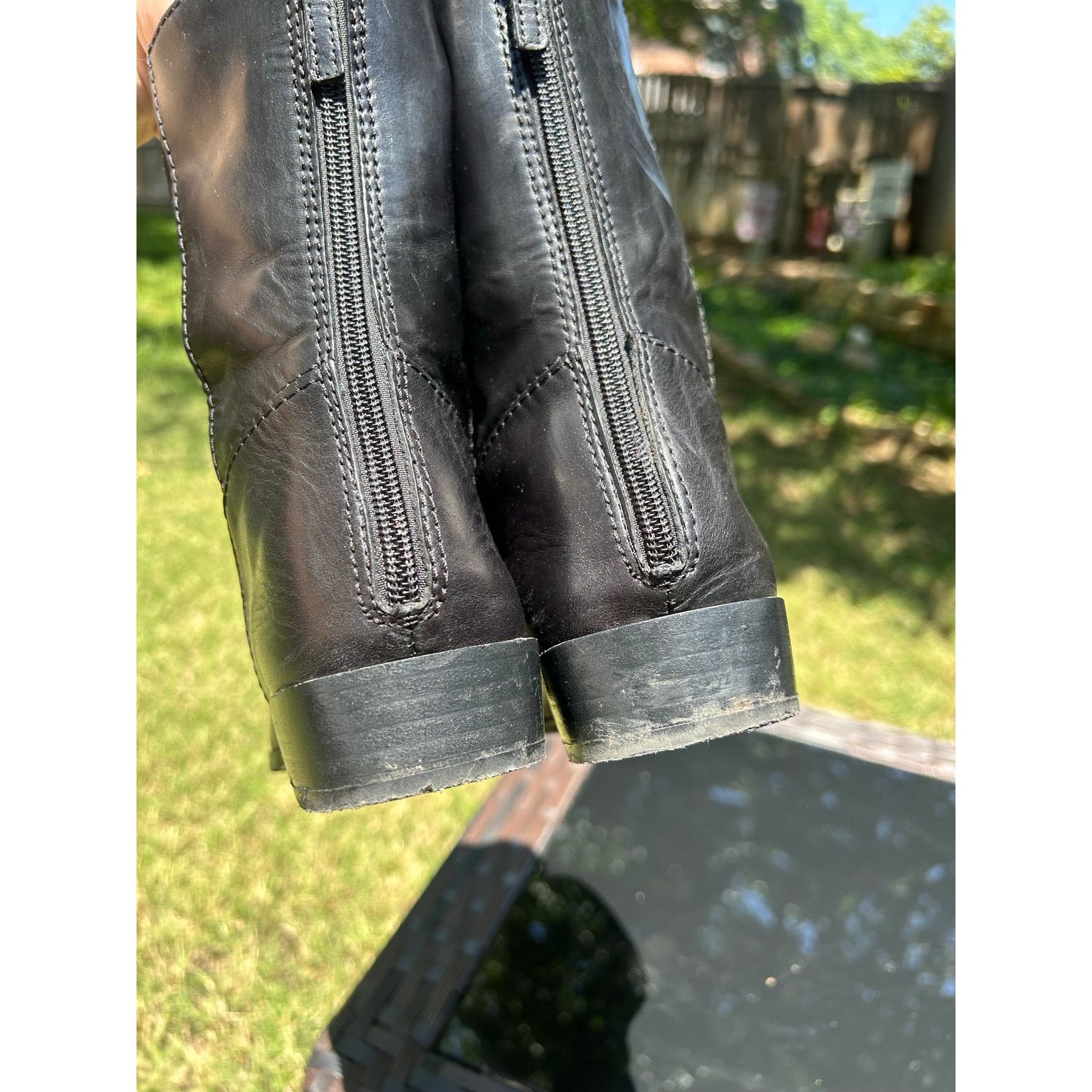 Homer Homers Artisan Back-Zip Ankle Boot Black Leather Size US 8.5 / IT 38.5 - 13 Thumbnail