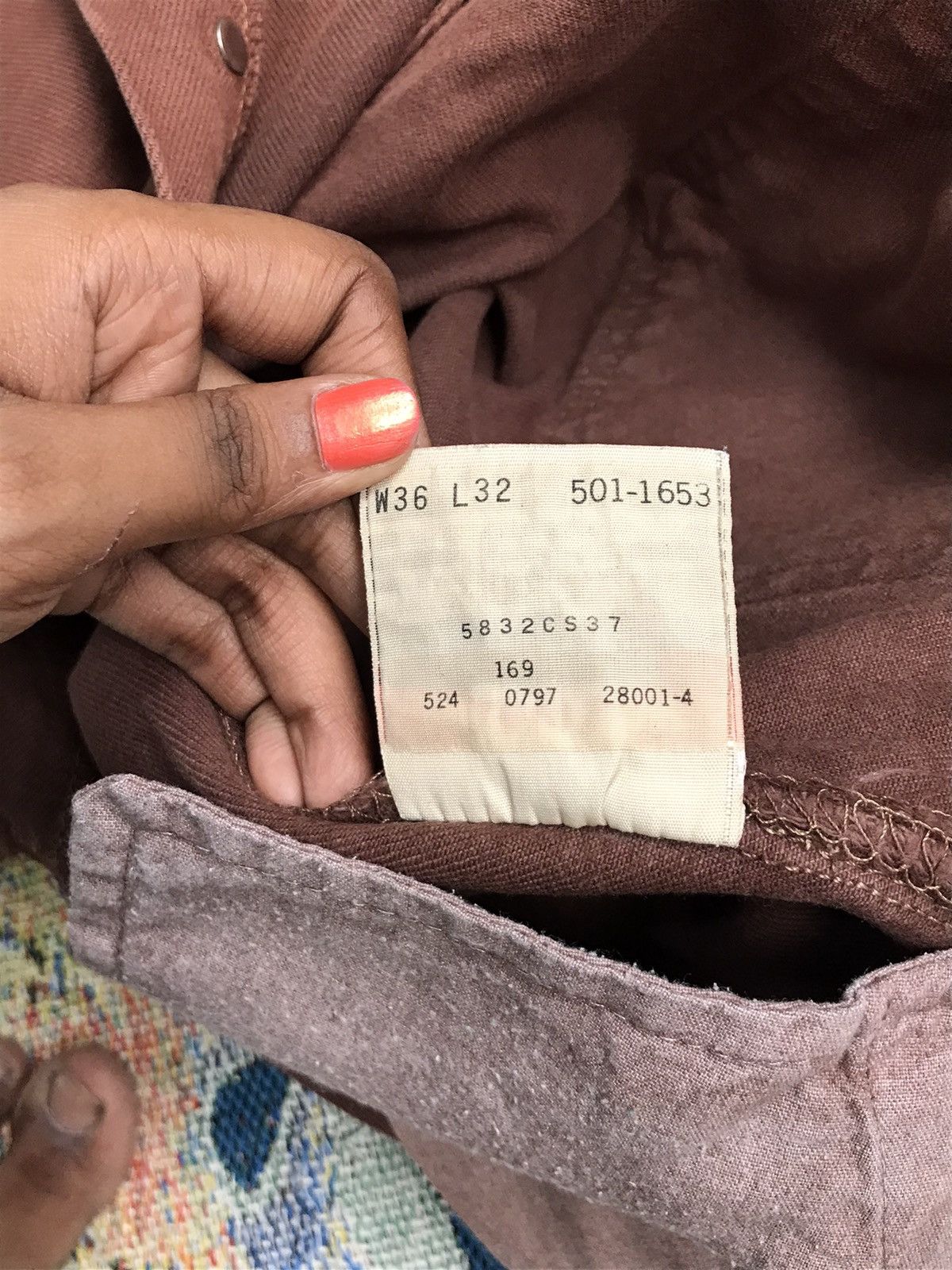 Levi's Vintage Levi’s 501 denim Size US 36 / EU 52 - 9 Thumbnail