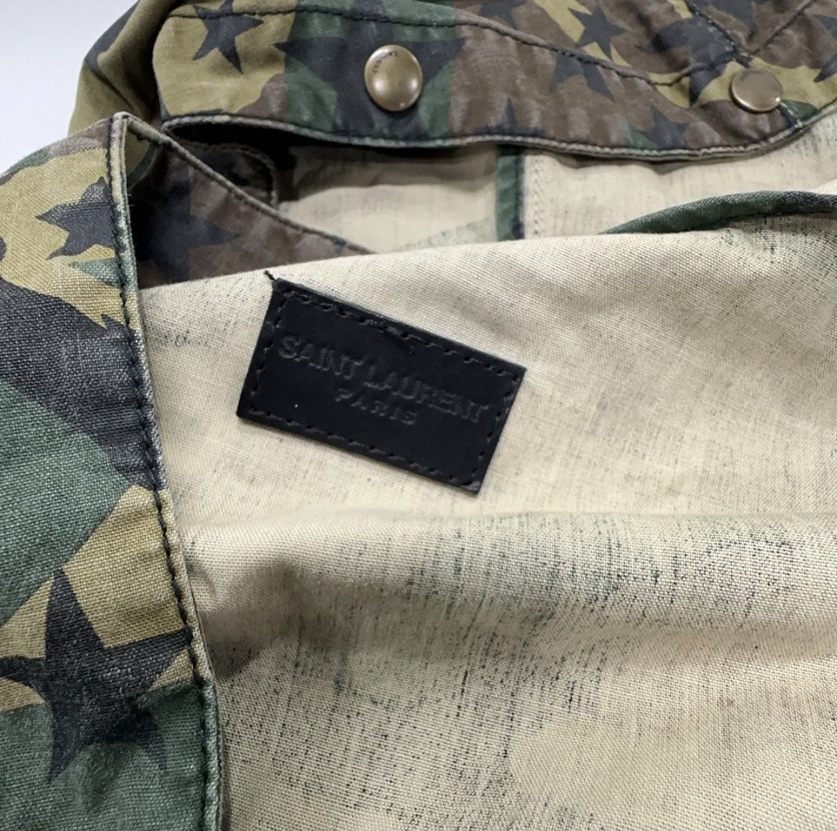 Saint Laurent Paris Saint Laurent x Hedi Slimane SS16 Field Parka Size US S / EU 44-46 / 1 - 4 Thumbnail