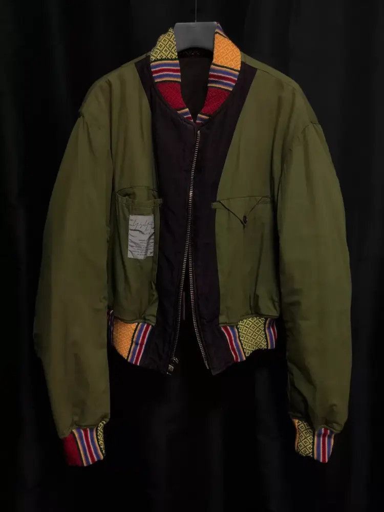 Yohji Yamamoto Yohji Yamamoto Pour Homme 93SS Runway Cotton Filled Bomber Size US M / EU 48-50 / 2 - 4 Thumbnail