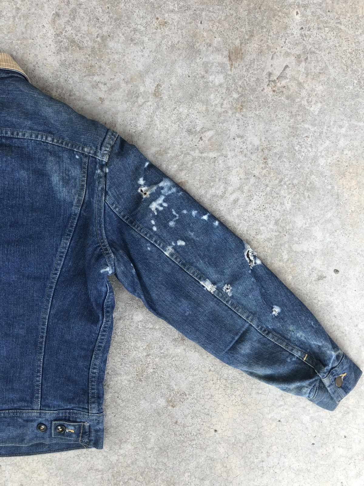 Lee Vintage 70’s Lee Storm Rider Blanked Lined Denim Jacket Size US S / EU 44-46 / 1 - 10 Thumbnail