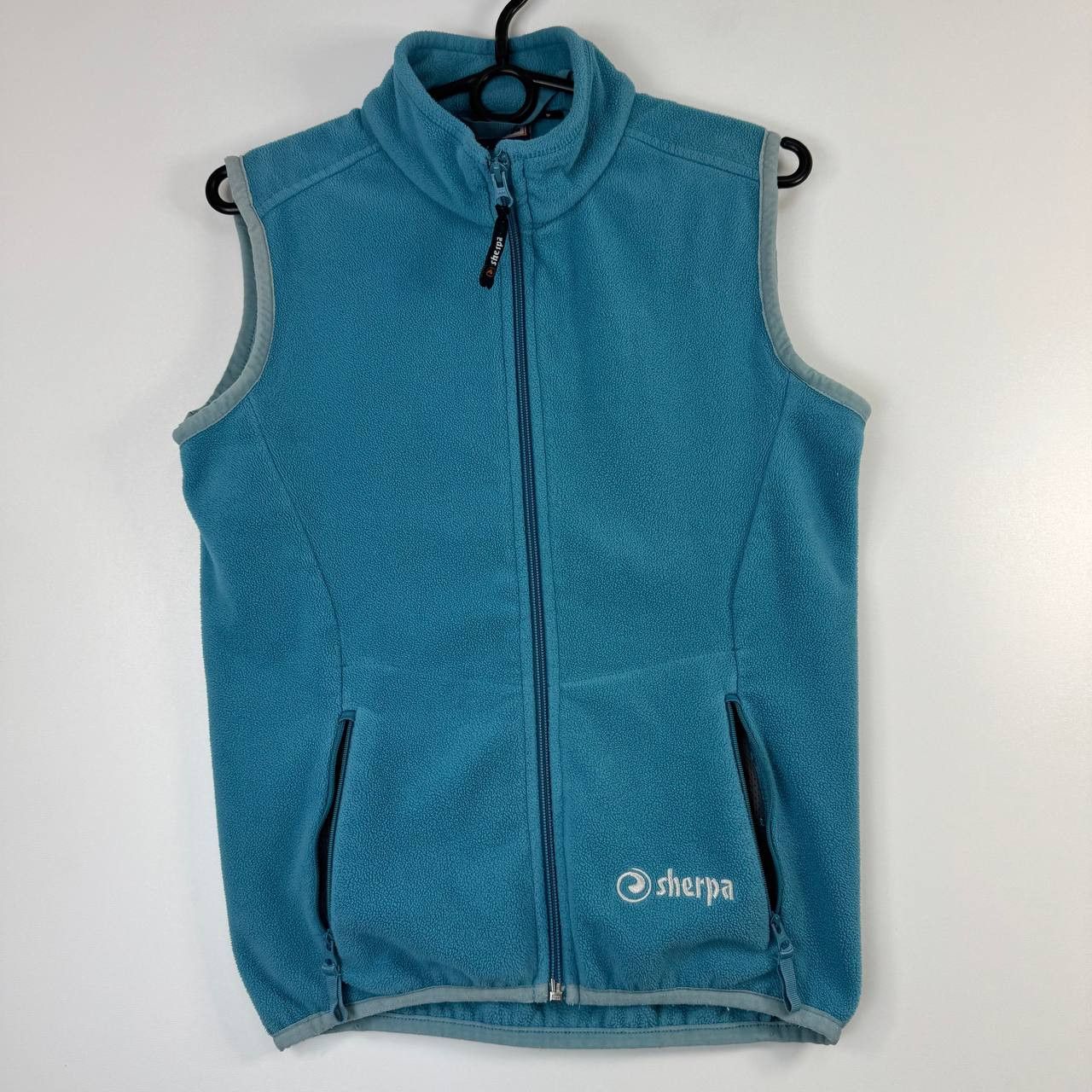 Other Sherpa Fleece Vest Blue Full Zip Women’s Size S Size S / US 4 / IT 40 - 1 Thumbnail