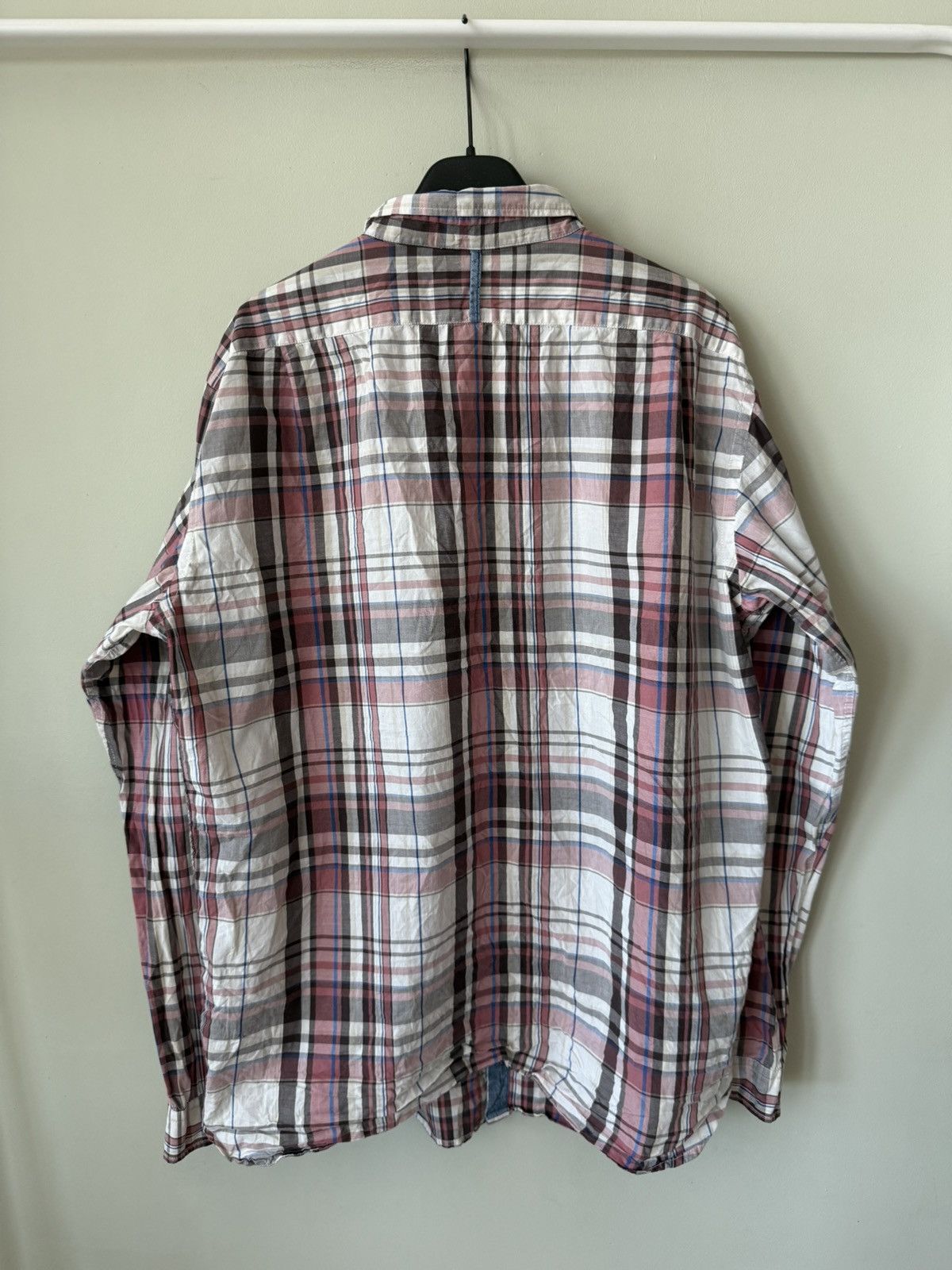 NN07 Nn07 No Nationality checkered ls vintage shirt Size US XL / EU 56 / 4 - 2 Thumbnail