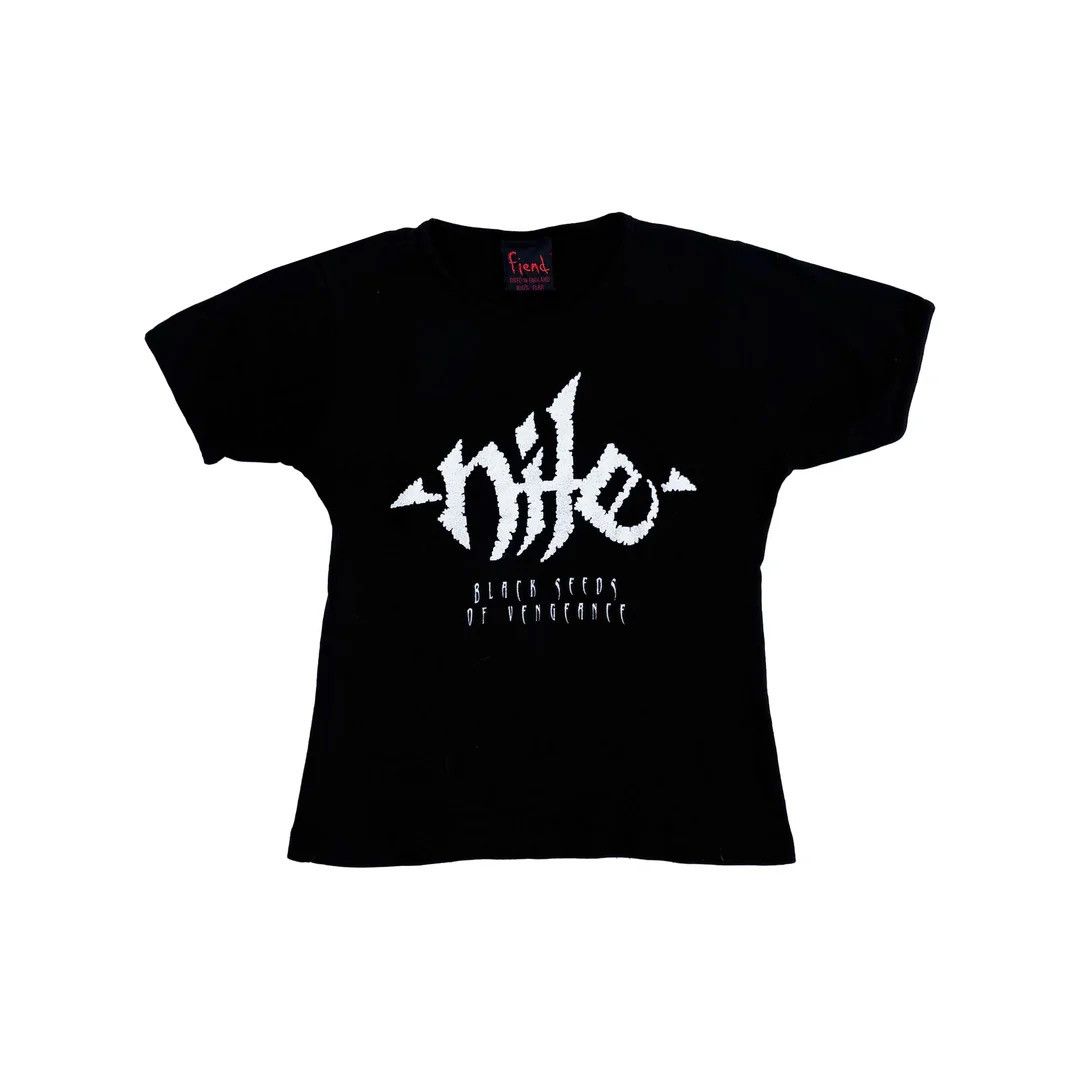 Band Tees × Vintage Nile 1990 90s Vintage Black Seeds Vengeance Girl Top T-Shirt Size M / US 6-8 / IT 42-44 - 1 Thumbnail