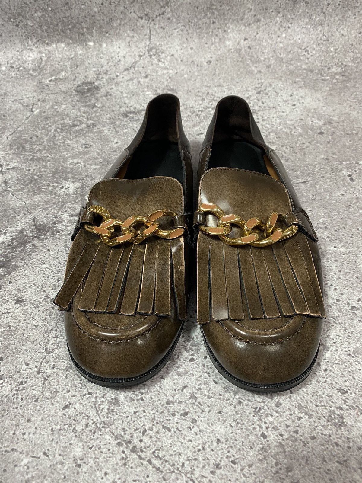 See by Chloe See by Chloe women’s loafers metallic luxury leather Size US 6 / IT 36 - 4 Thumbnail