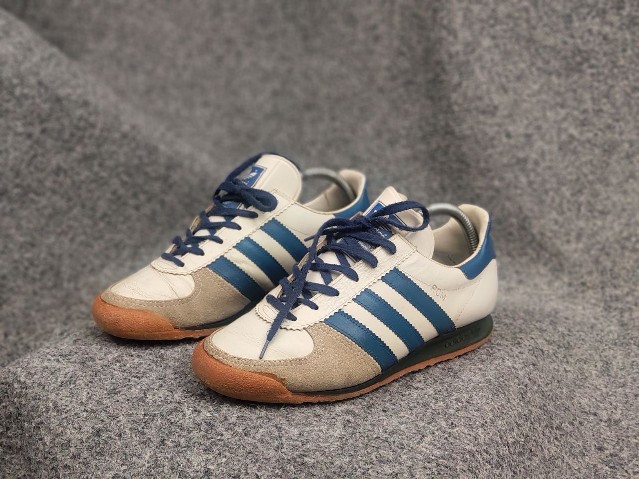 Adidas Rare Vintage 70's Adidas ROM Leather Sneakers Yugoslavia Size US 6 / EU 39 - 10 Thumbnail
