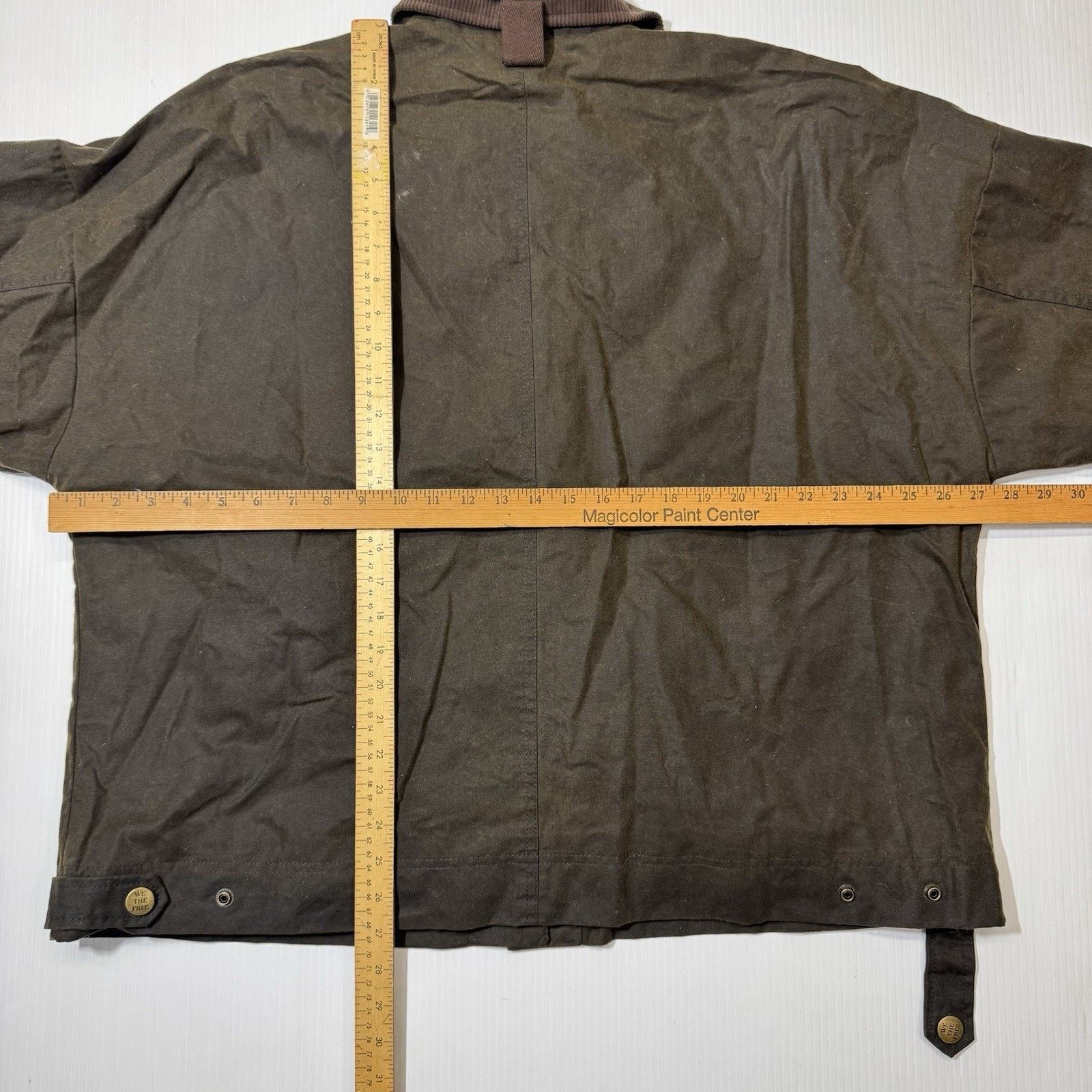 Other Women’s We The Free Waxed Olive Green Size M Corduroy Collar Size M / US 6-8 / IT 42-44 - 7 Thumbnail