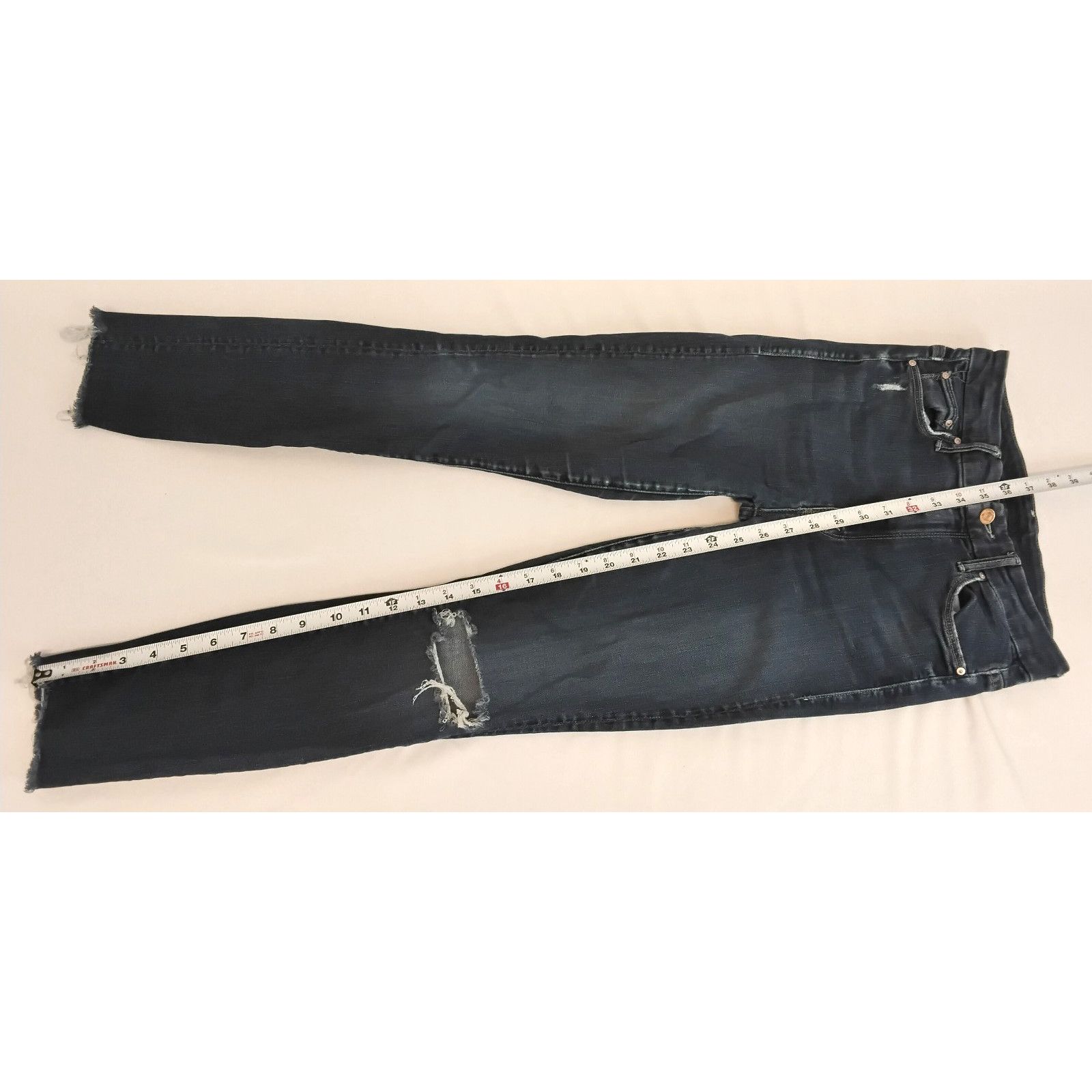 MOTHER Mother Denim Jeans Women's 26 High Waisted Looker Size 26" / US 2 / IT 38 - 16 Thumbnail