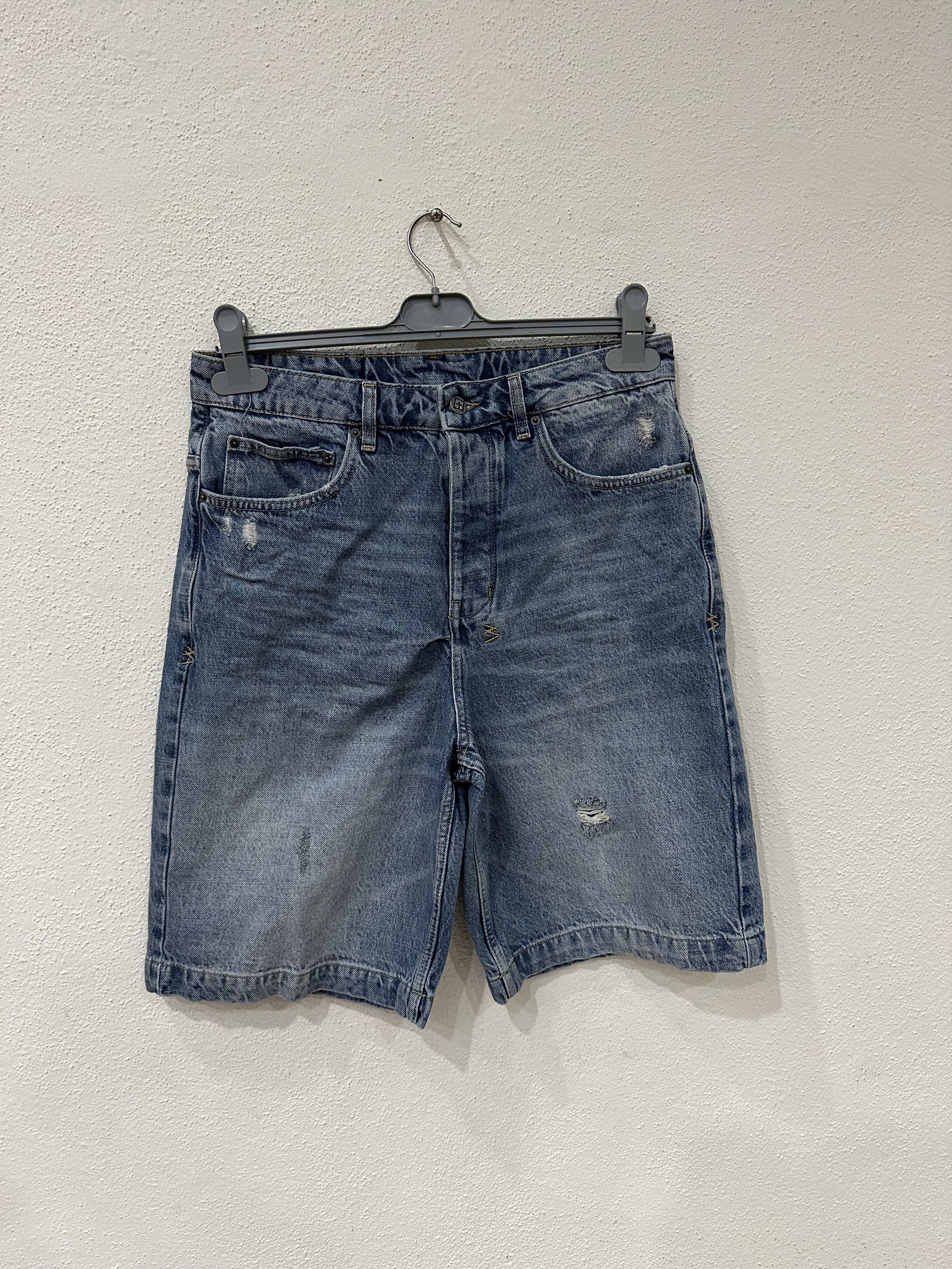 Ksubi Ksubi Denim Shorts Blue Size 30 RARE Size US 30 / EU 46 - 1 Thumbnail
