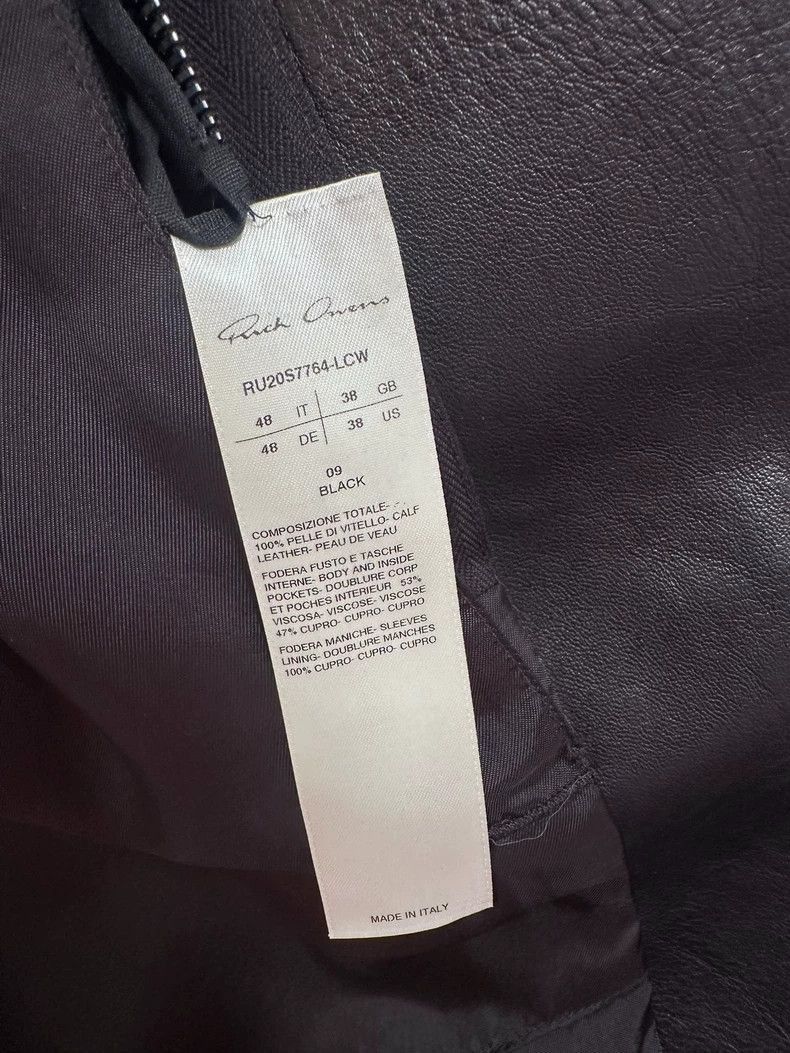 Rick Owens Rick Owens Five zipper short leather clothes-2506 Size US S / EU 44-46 / 1 - 6 Thumbnail