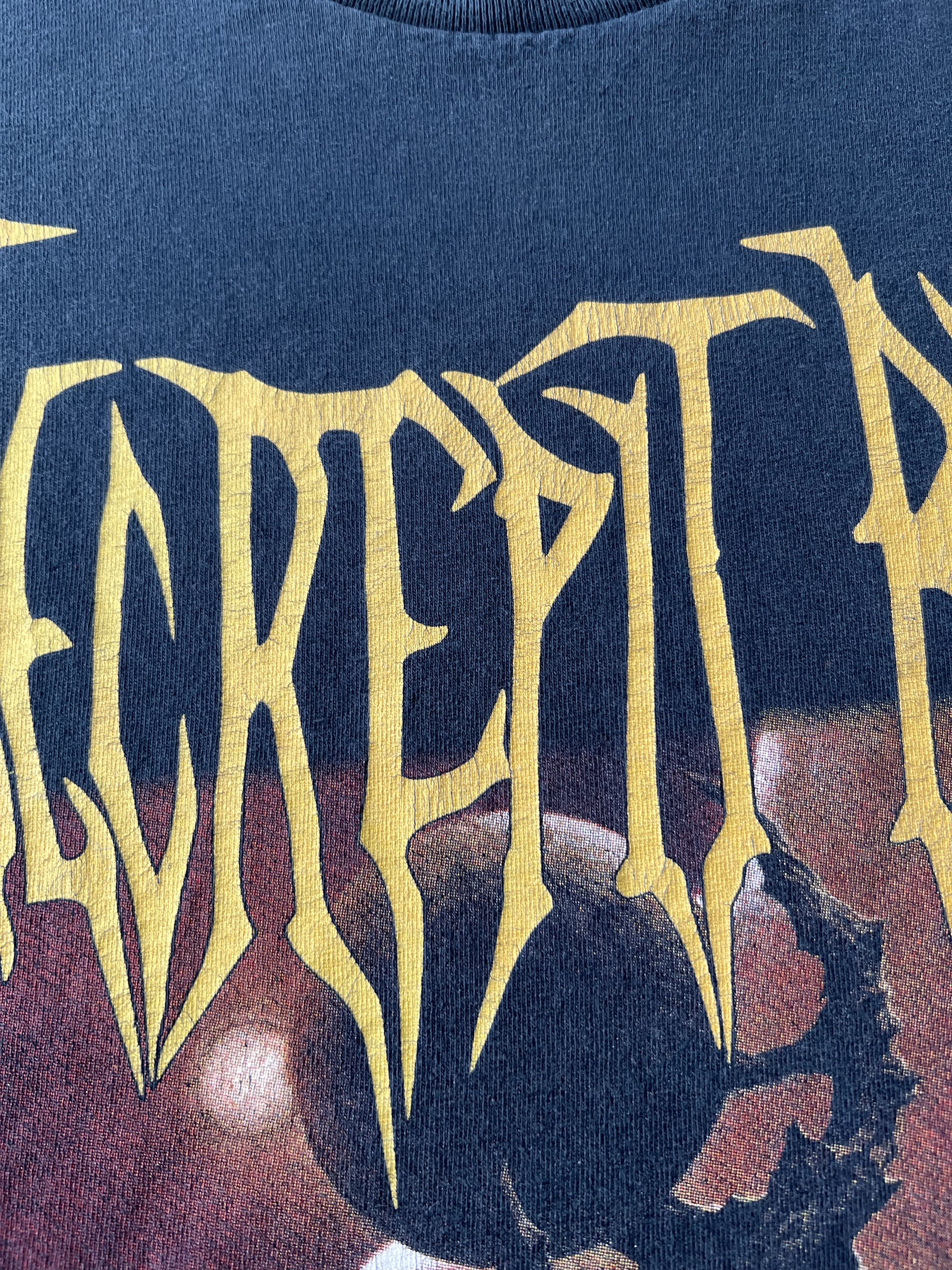 Band Tees Vintage 2000s Decrepit Birth Diminishing Between Worlds Tee Size US L / EU 52-54 / 3 - 6 Thumbnail