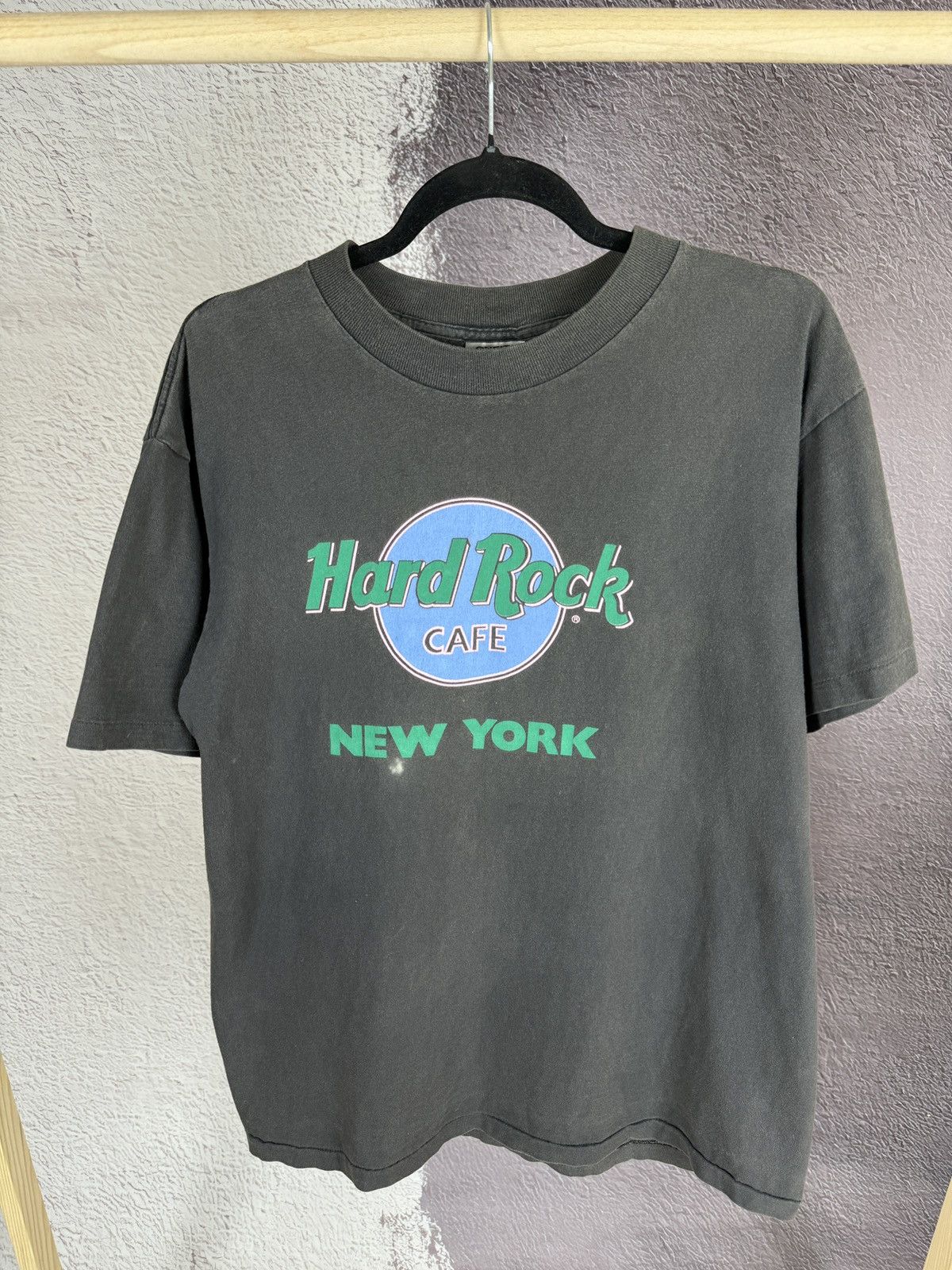 Hard Rock Cafe Hard Rock Cafe New York vintage 90s made in USA tee Oneita Size US XL / EU 56 / 4 - 2 Thumbnail