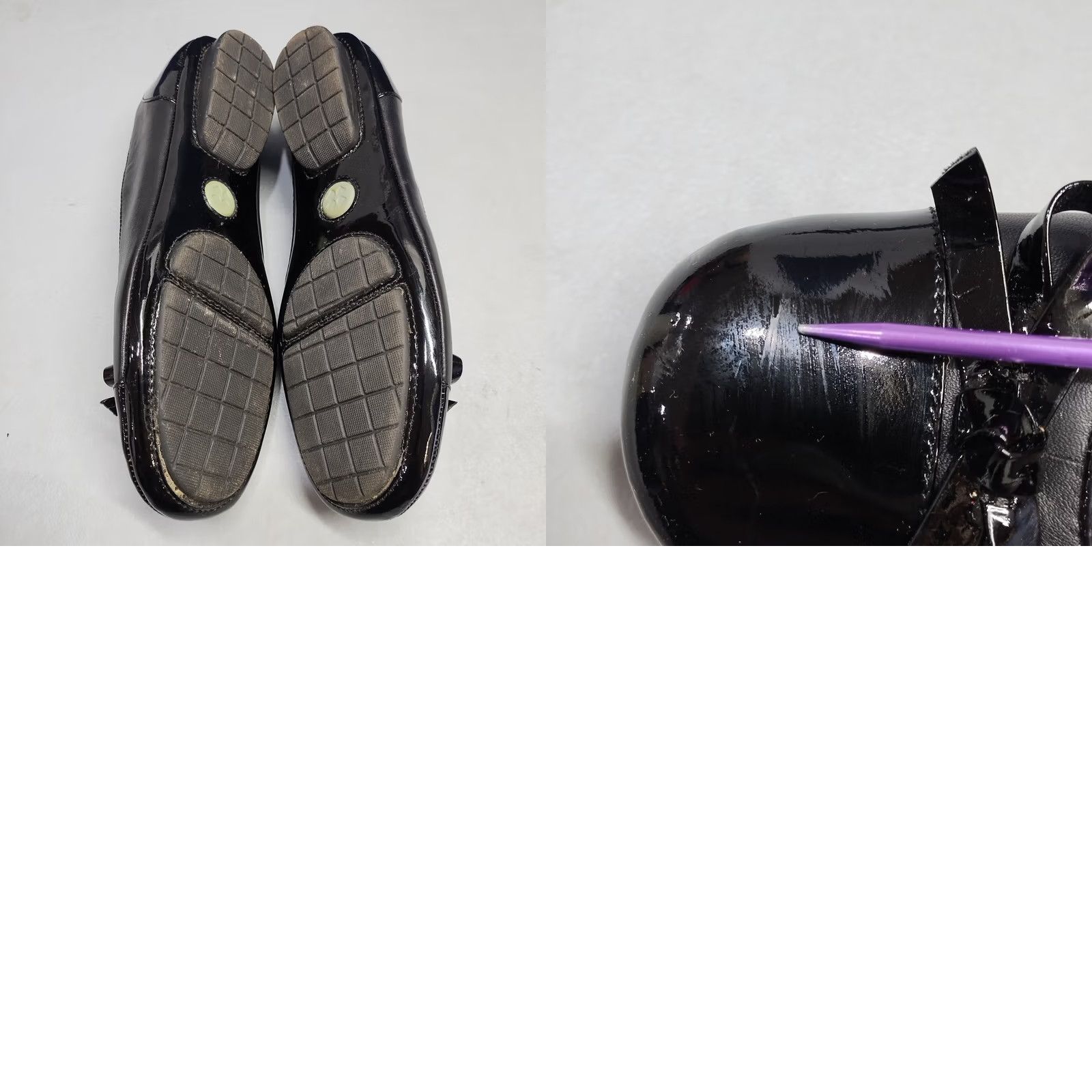 Naturalizer Naturalizer Sweeney Ballet Flats Womens Size 9W Black Leather Decorative Bow Flats Size US 9 / IT 39 - 8 Thumbnail