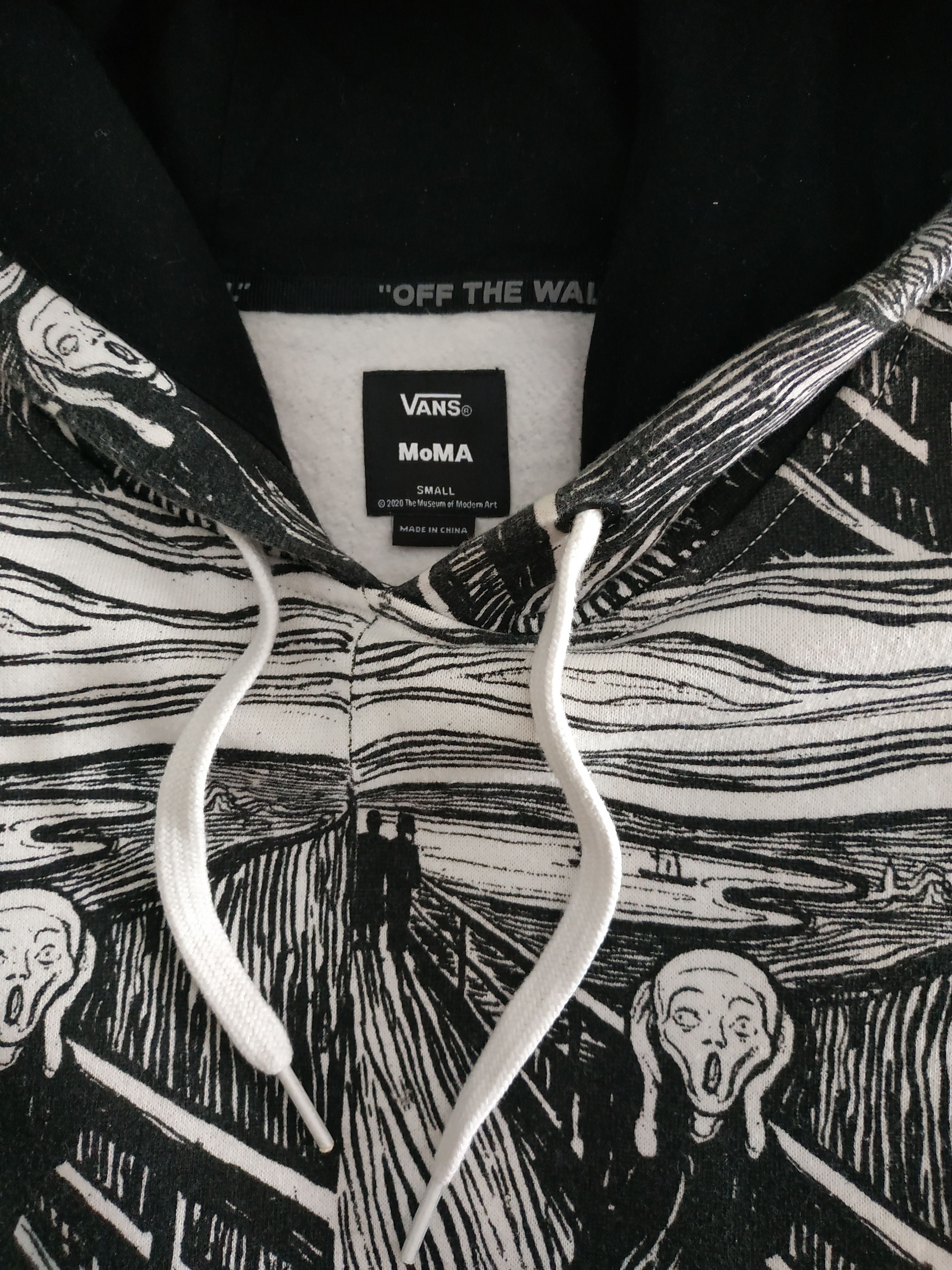 Vans Vans x MoMA Munch The Scream Men's Hoodie, s. SMALL, fit. M Size US M / EU 48-50 / 2 - 10 Thumbnail