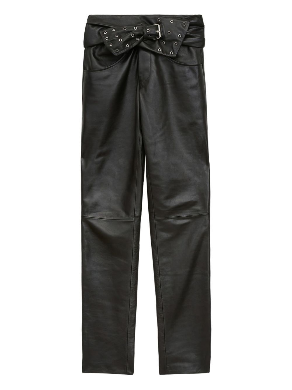 CHAZIA LEATHER TROUSERS