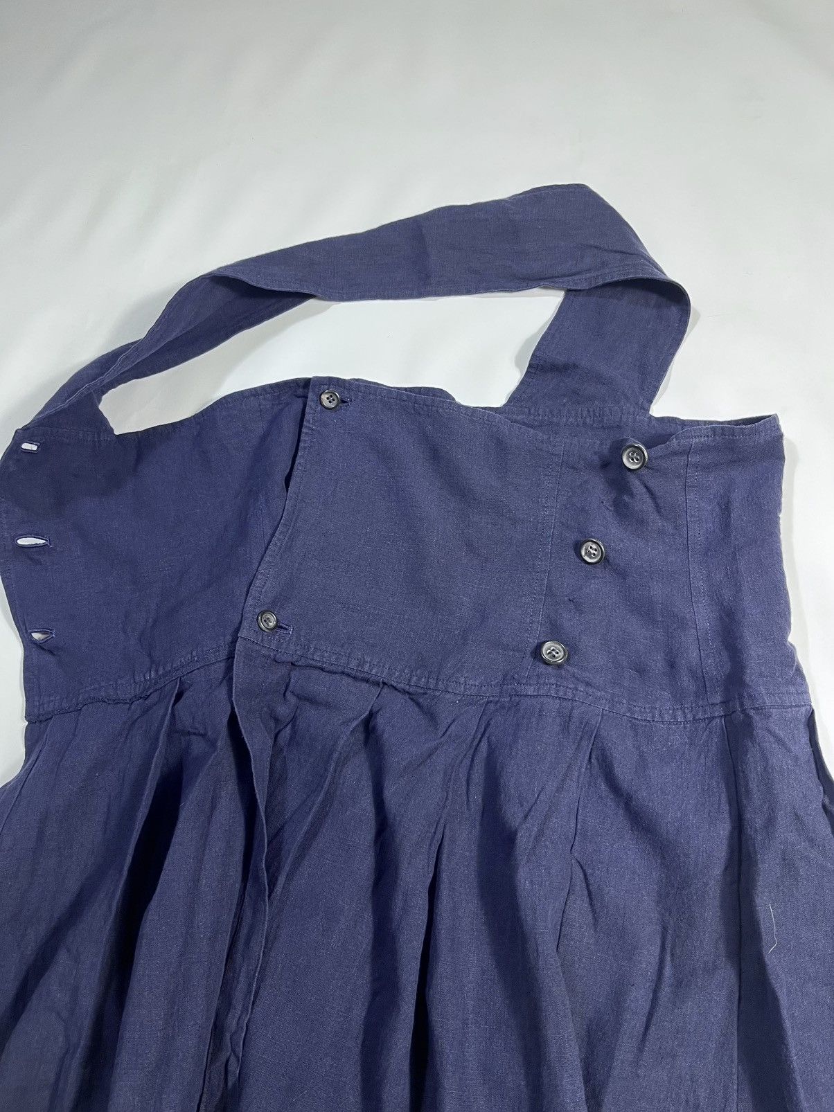 Tricot Comme des Garcons 90's TRICOT CDG APRON STYLE ONE-SHOULDER DRESS Size M / US 6-8 / IT 42-44 - 2 Thumbnail