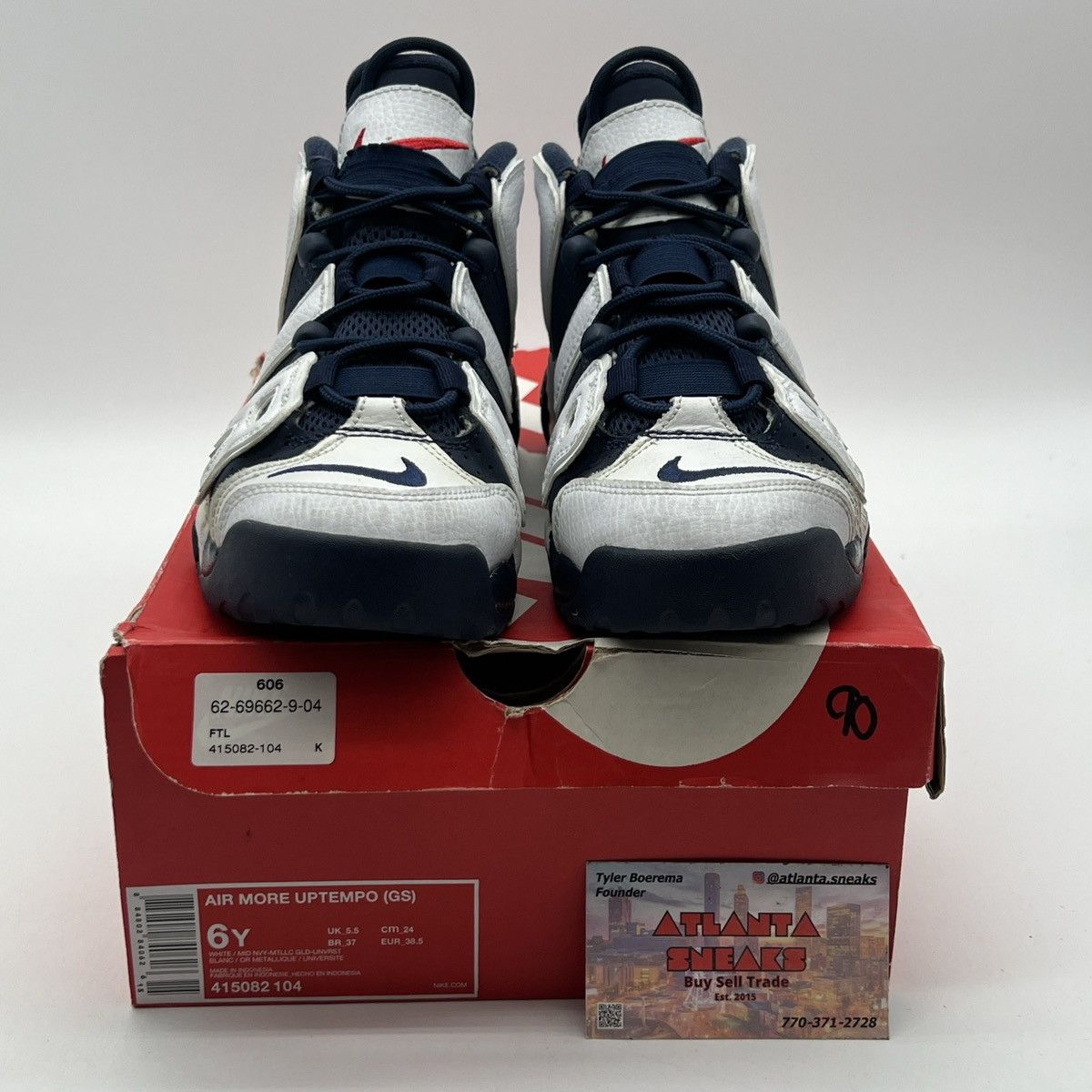 Nike Air more uptempo Olympic Size US 6 / EU 39 - 2 Thumbnail