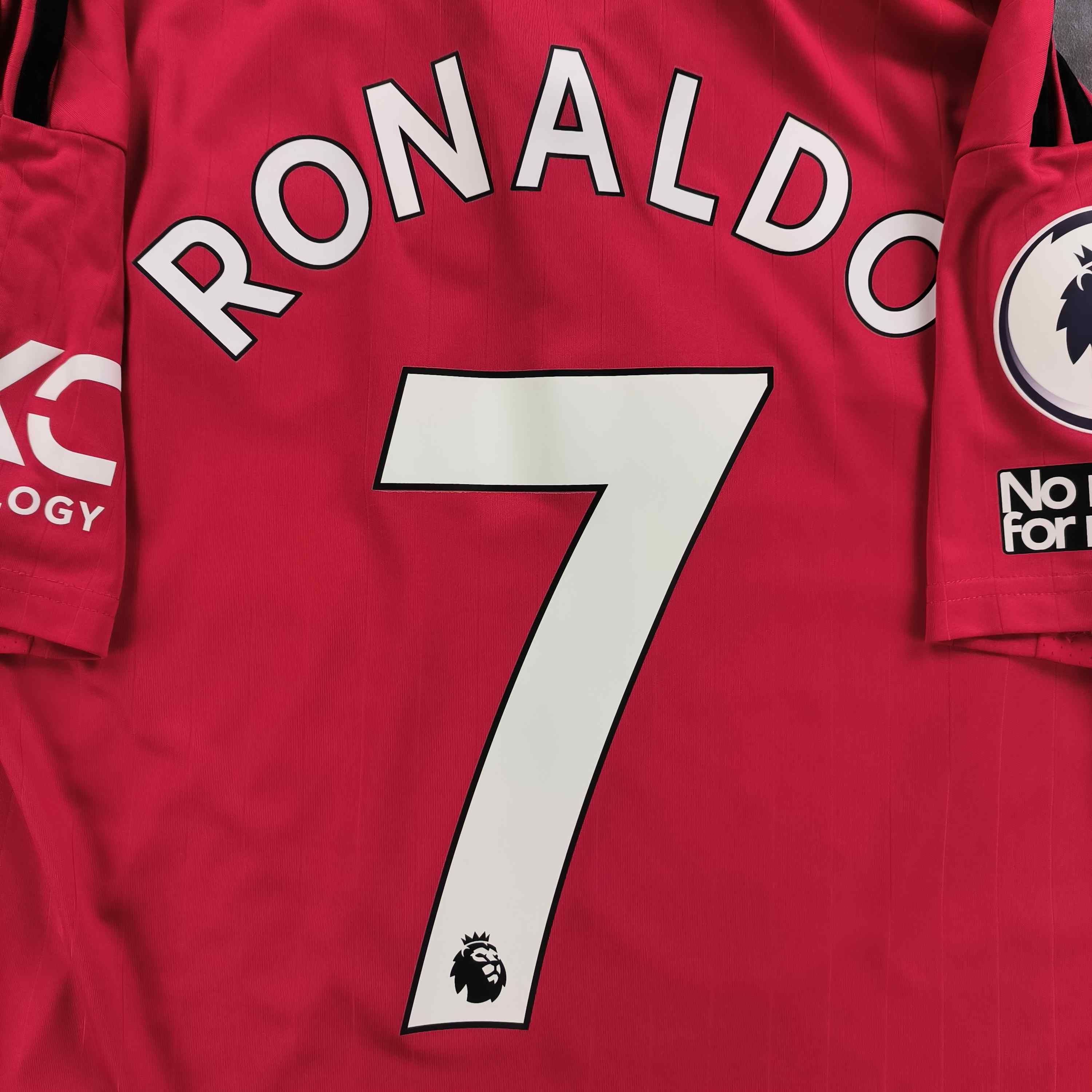 Adidas Manchester United 22-23 home C.Ronaldo football jersey sz XS Size US XS / EU 42 / 0 - 9 Thumbnail
