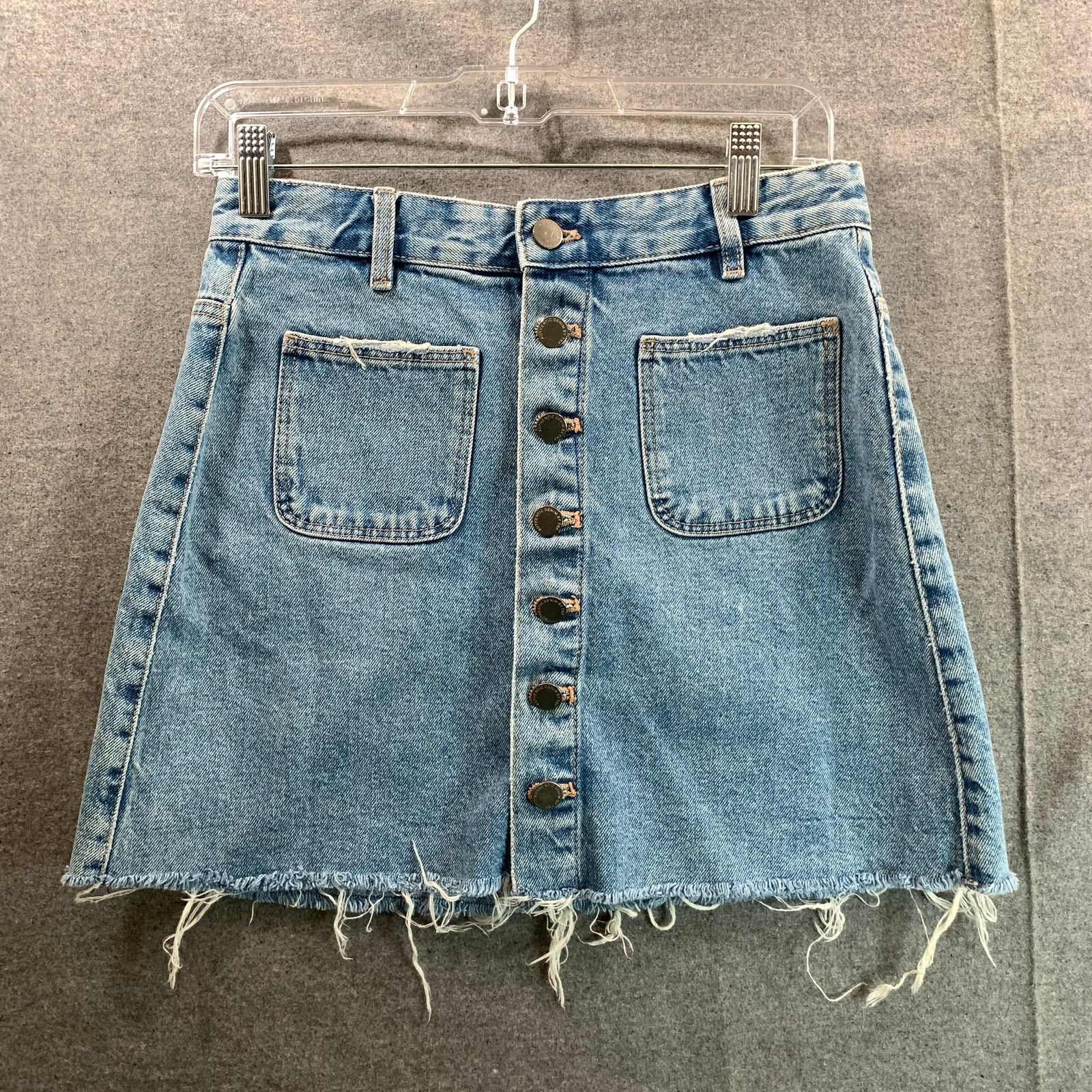 Zara ZARA Trafaluc Jeans Skirt Women Medium Denim Blue Size 28" / US 6 / IT 42 - 1 Thumbnail