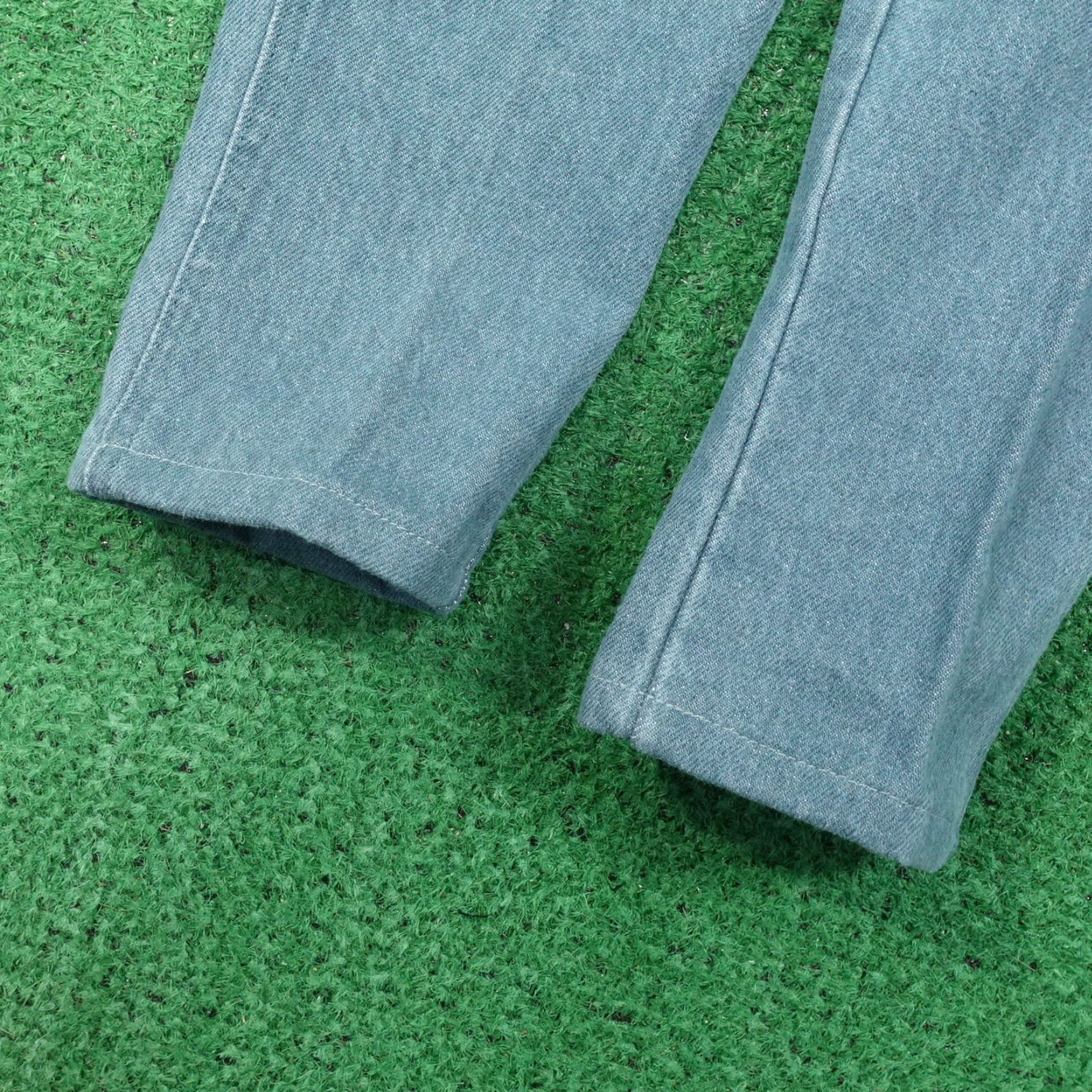 Lands' End VINTAGE LANDS' END GREEN TAPERED JEANS PETITE 6P (26X28) WOMENS USA MADE Size 28" / US 6 / IT 42 - 3 Thumbnail