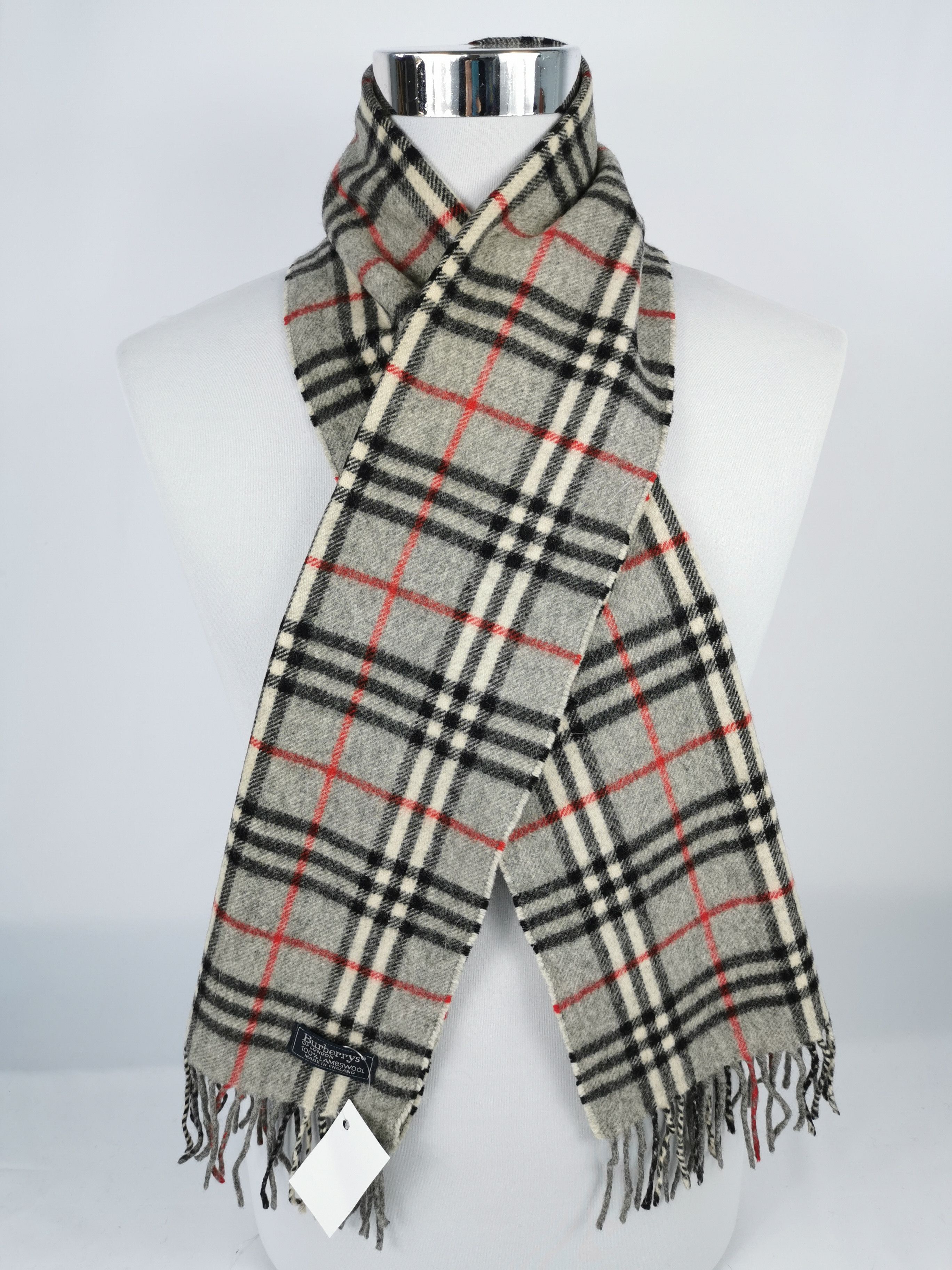 Burberrys scarf muffler lambswool