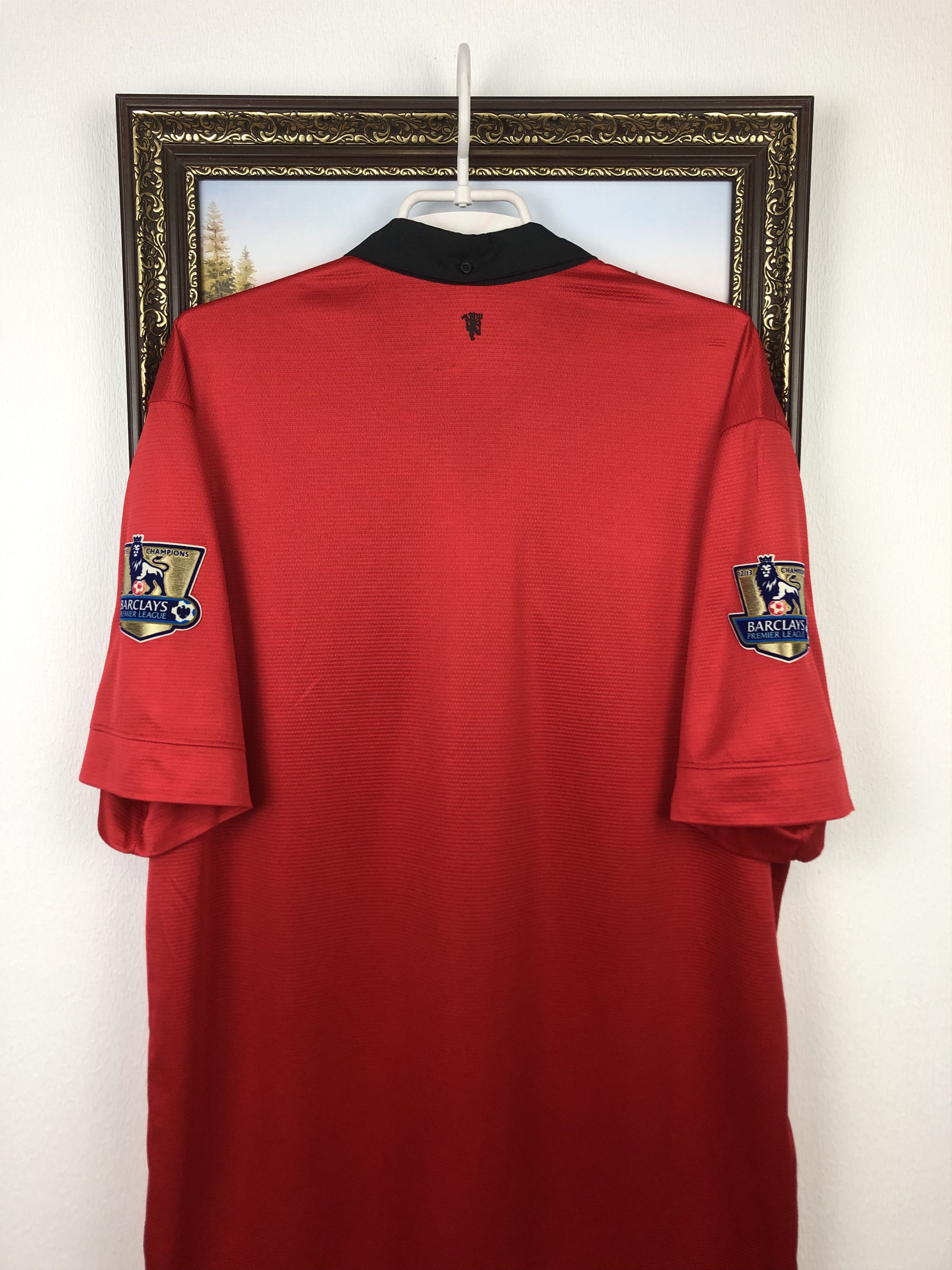 Nike Manchester United football shirt 2013 Soccer Nike Jersey Size US XXL / EU 58 / 5 - 10 Thumbnail