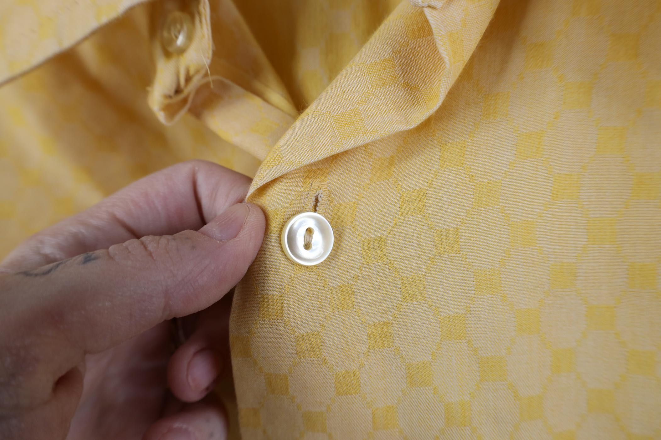 Vintage Vintage 70s Streetwear Collar Short Sleeve Button Shirt Size US L / EU 52-54 / 3 - 7 Thumbnail
