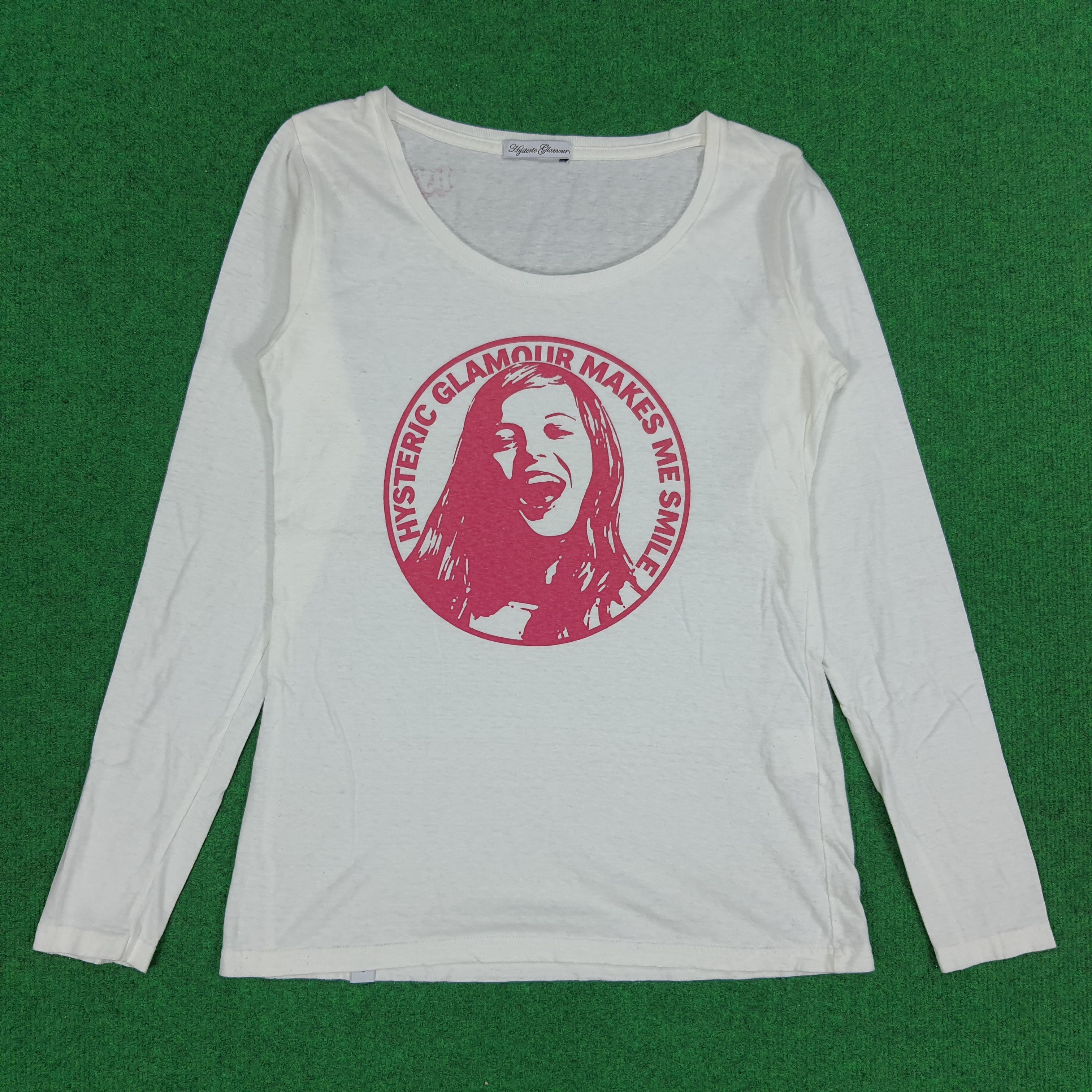 Vintage Hysteric Glamour Smile Japanese Brand Tshirt