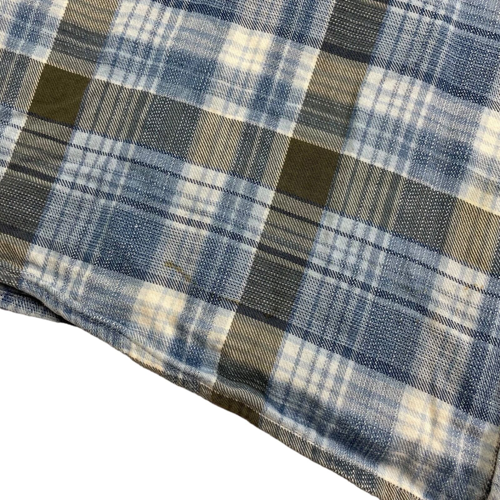 Orvis Orvis Men's 100% Cotton Active Fit L/S Work Shirt Indigo Blu Size US XL / EU 56 / 4 - 10 Thumbnail