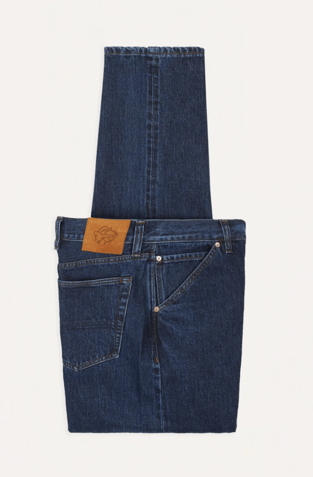Drake's Stone Wash 14.2oz Japanese Selvedge Denim Five-Pocket Jeans Size US 32 / EU 48 - 1 Thumbnail