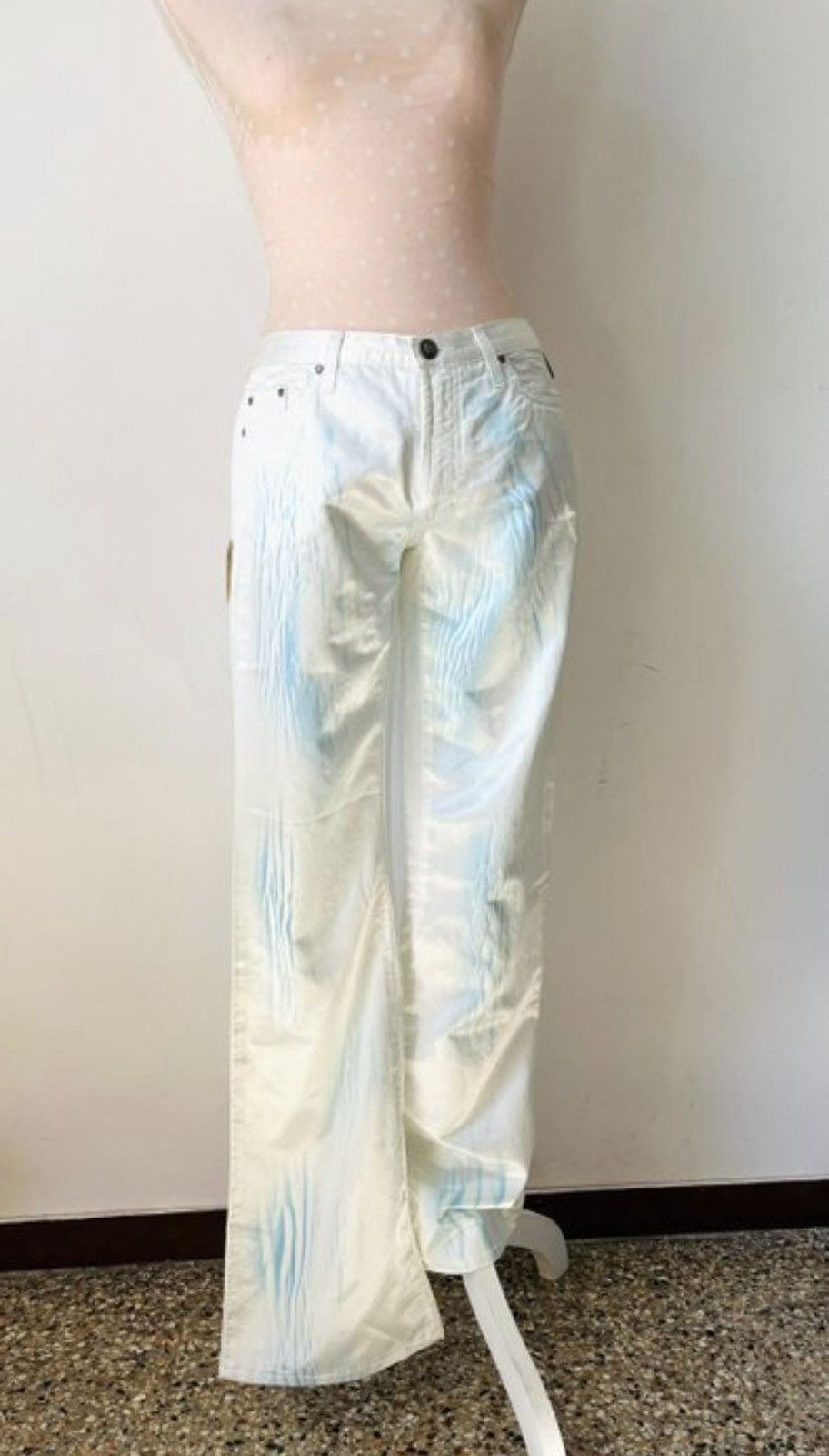 Versace Jeans Couture Versace Abstract Satin Pants – IT 42 / NWT Size 28" / US 6 / IT 42 - 1 Thumbnail