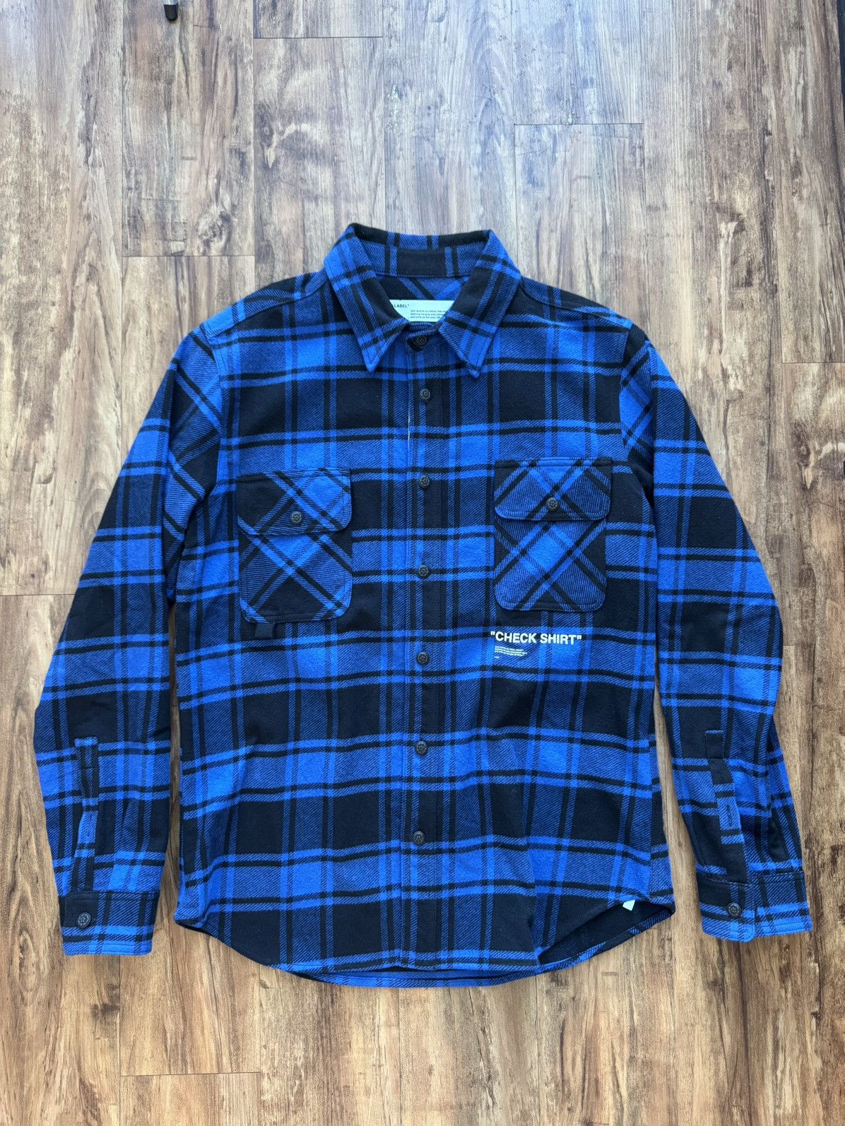 Off-White Off White FW18 Check Shirt Size US L / EU 52-54 / 3 - 1 Thumbnail