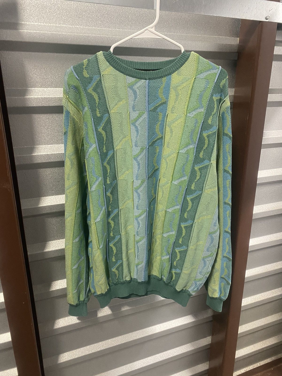 St. Croix St Croix Designer 3-D Knit Sweater Size US L / EU 52-54 / 3 - 1 Thumbnail