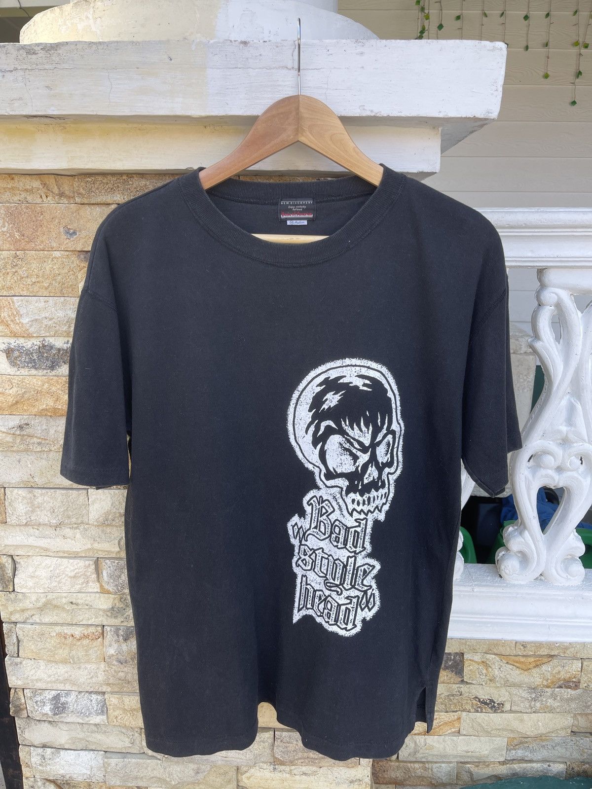 If Six Was Nine Rare🔥Vintage Bad Style Head ERD SKATE TEE Size US M / EU 48-50 / 2 - 2 Thumbnail