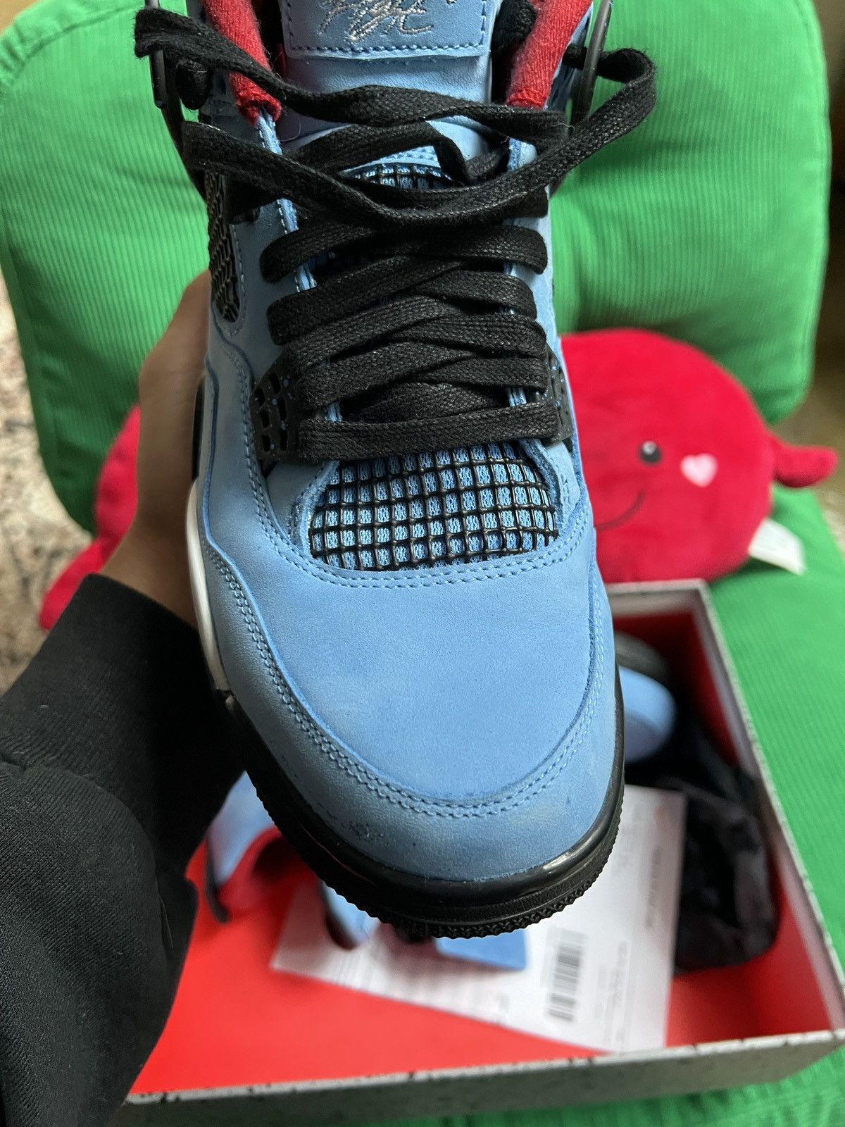 Jordan Brand × Travis Scott Jordan x Cactus Jack Jordan 4 “Oilers” Sneaker Size US 10 / EU 43 - 17 Thumbnail